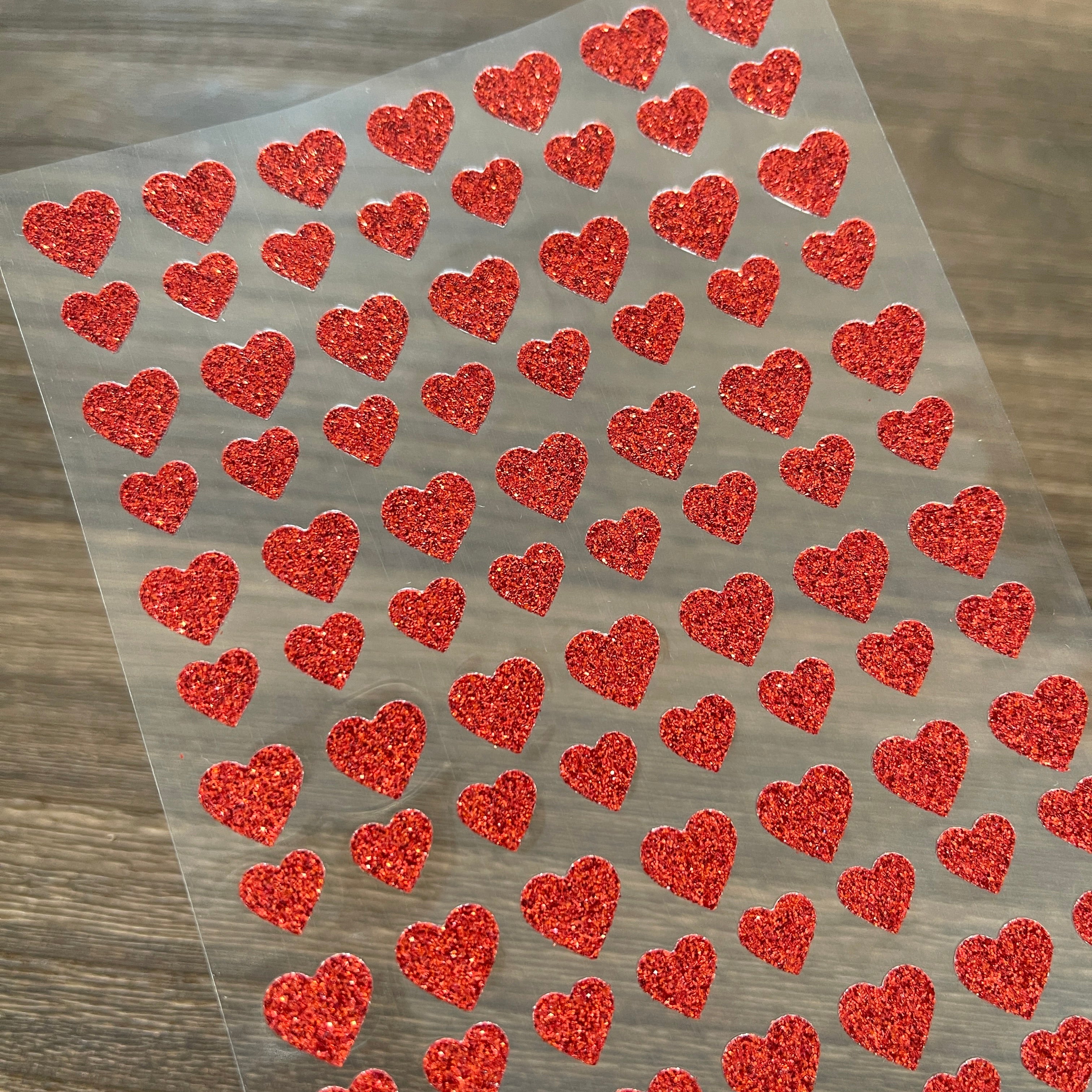 1229 Heart shape sticker -1Pcs each pack