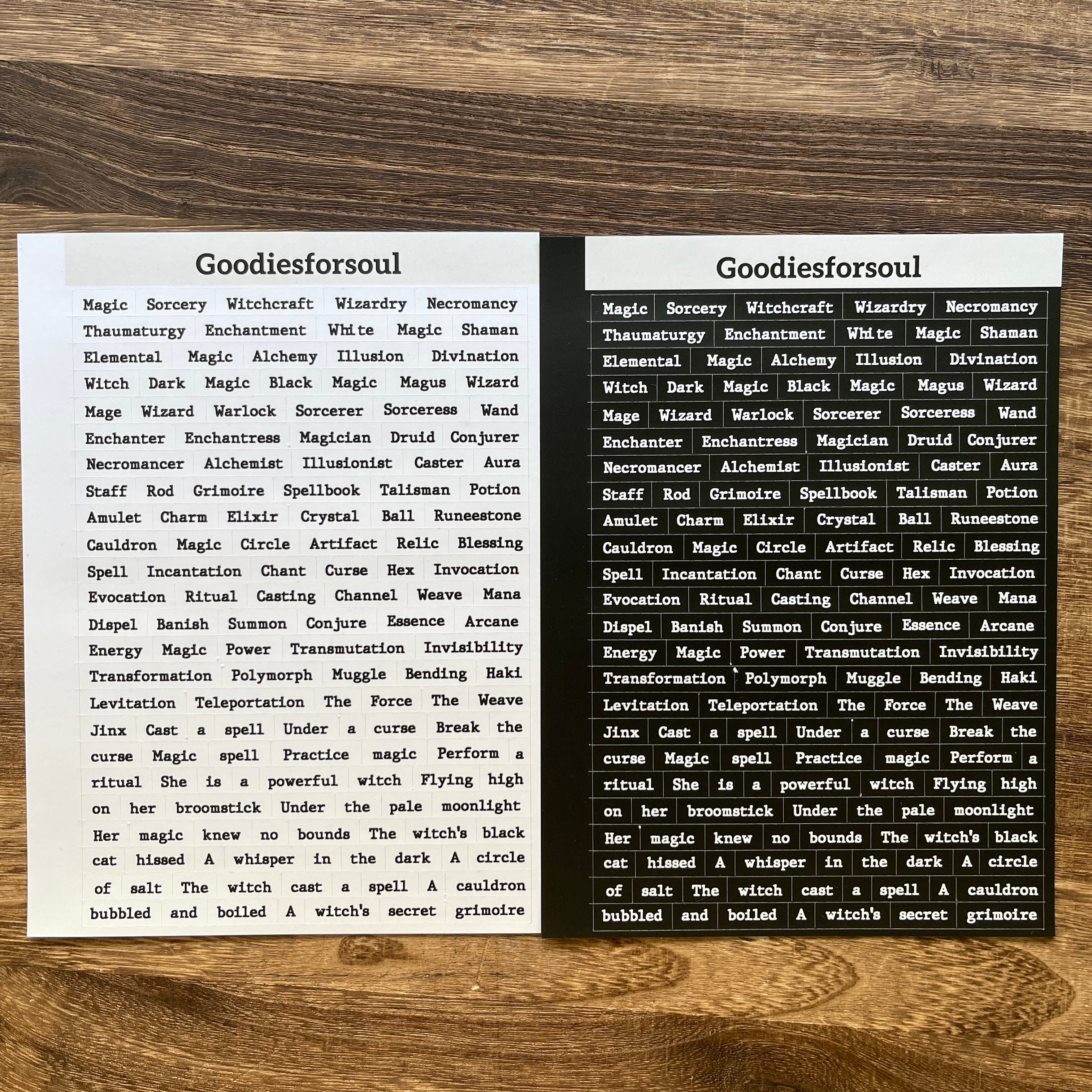 Magic Quote Stickers
