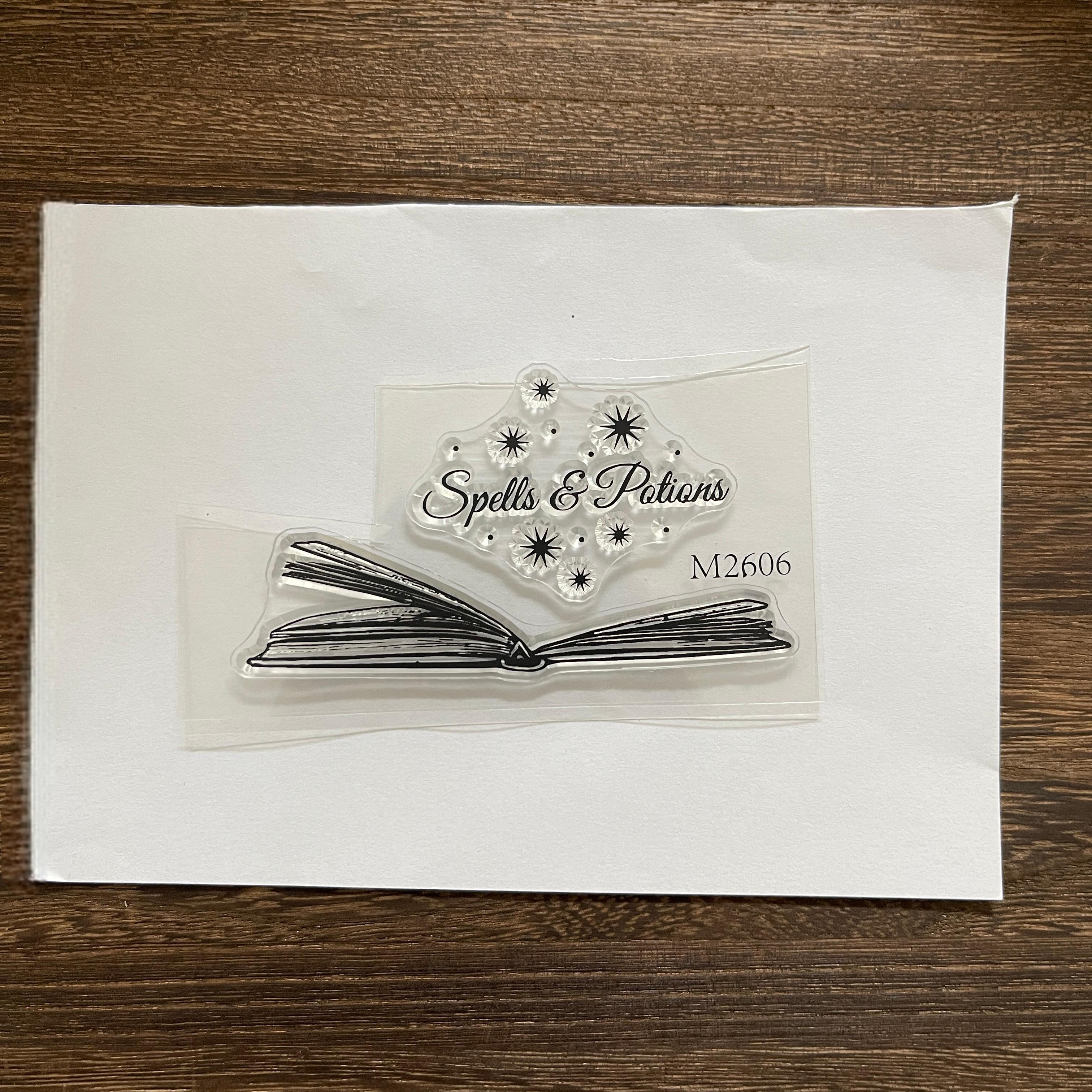 Magic book Clear Stamp 7.5cm*13cm