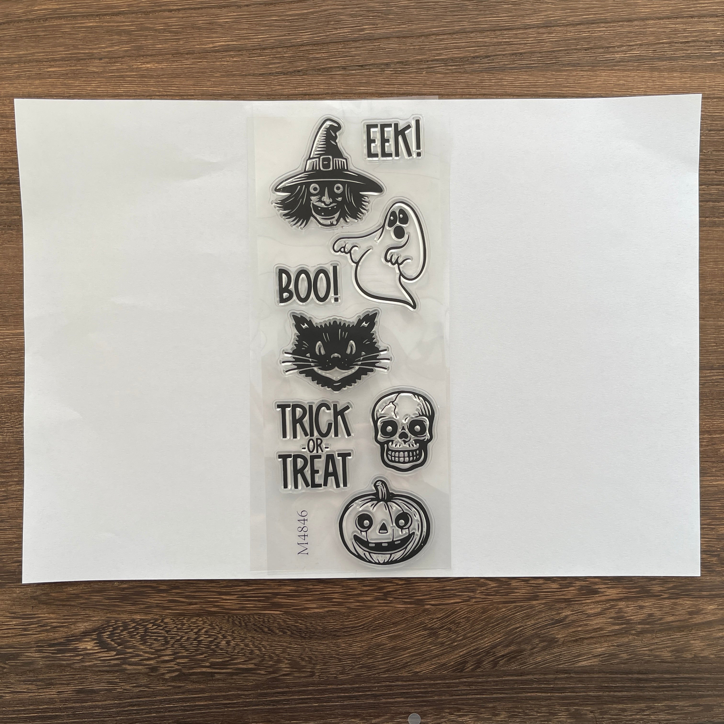 Halloween Clear Stamp 8cm*20.5cm