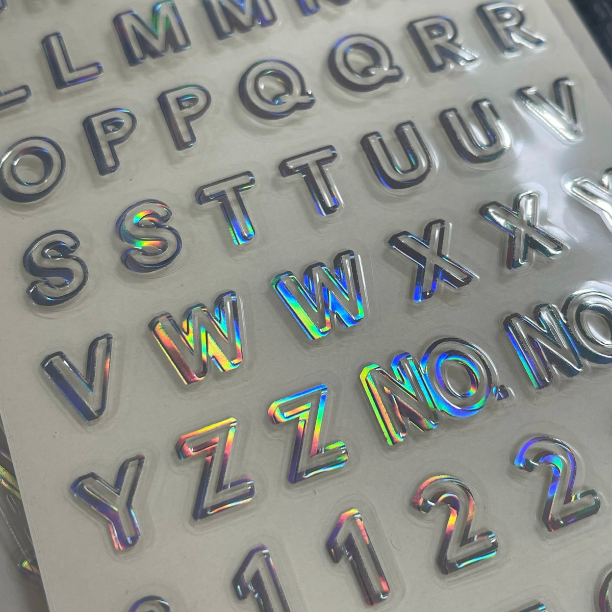 Laser letters