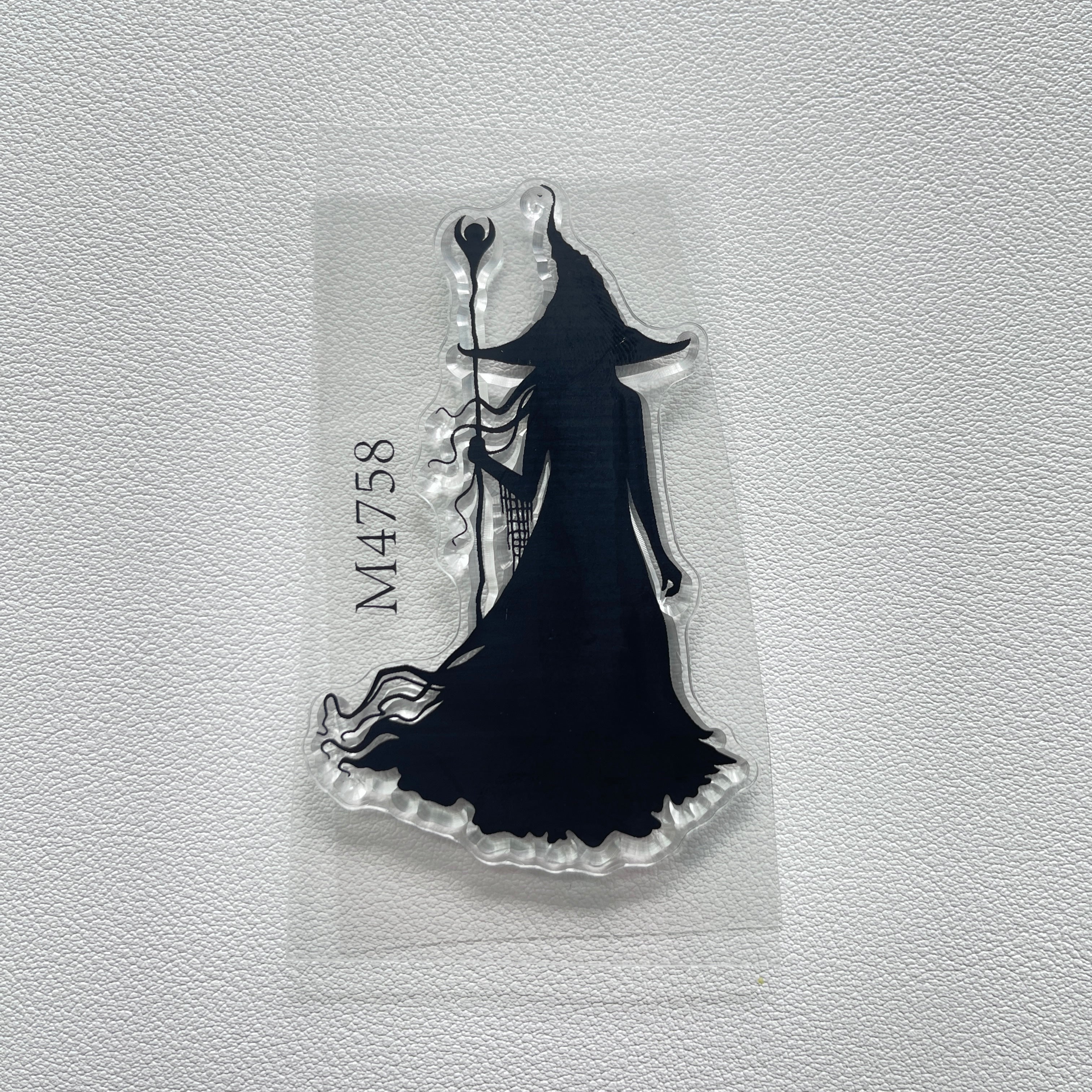 Witch Clear Stamp 7.3cm*4.7cm
