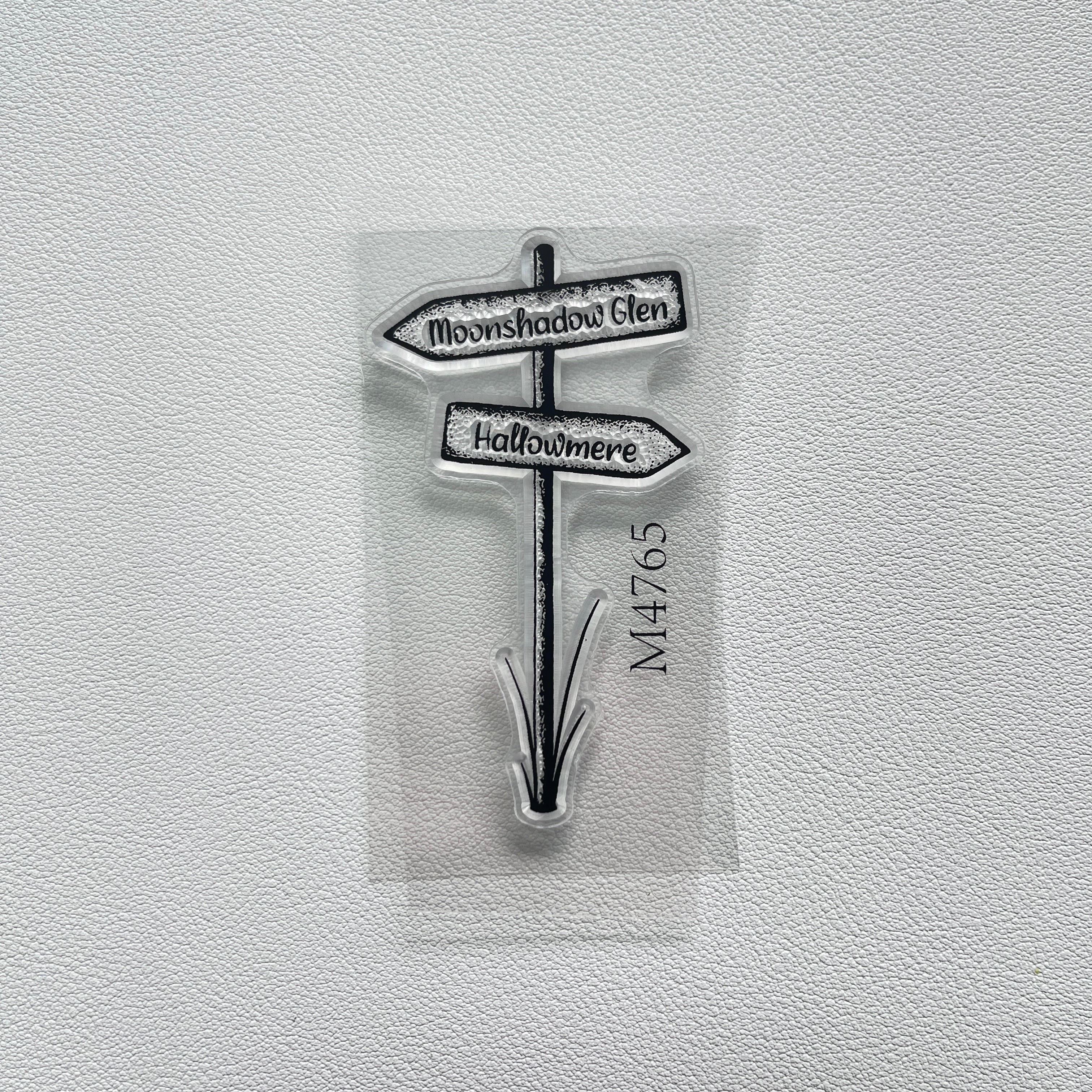Street sign Clear Stamp 7.4cm*4cm