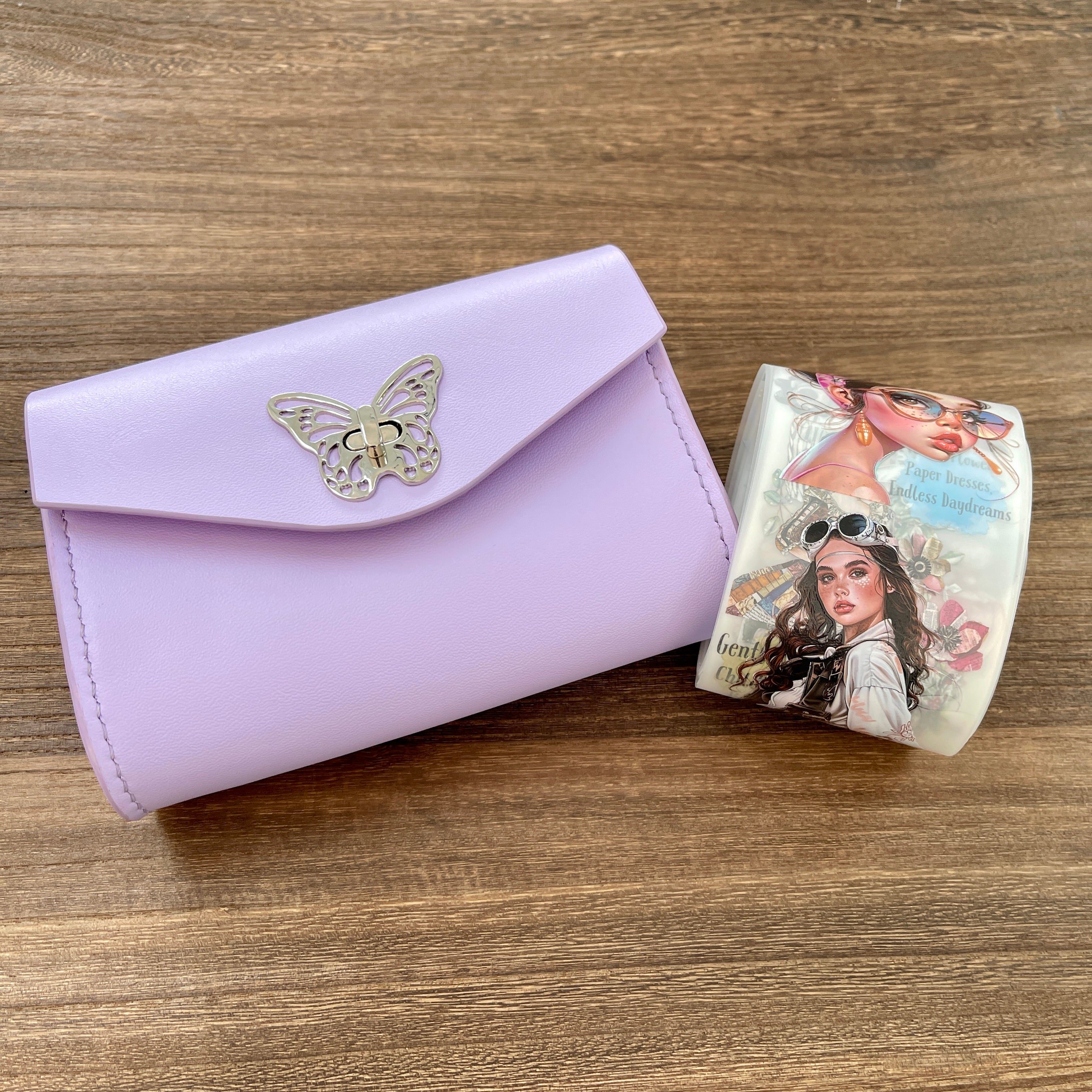 260202 B137 Purple bag+5 loops of tapes No.2