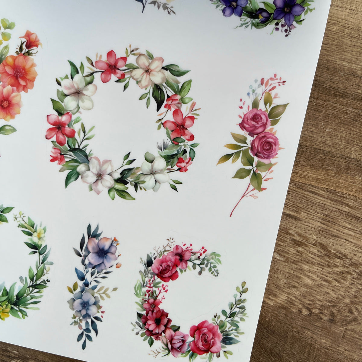 Wreath sheets