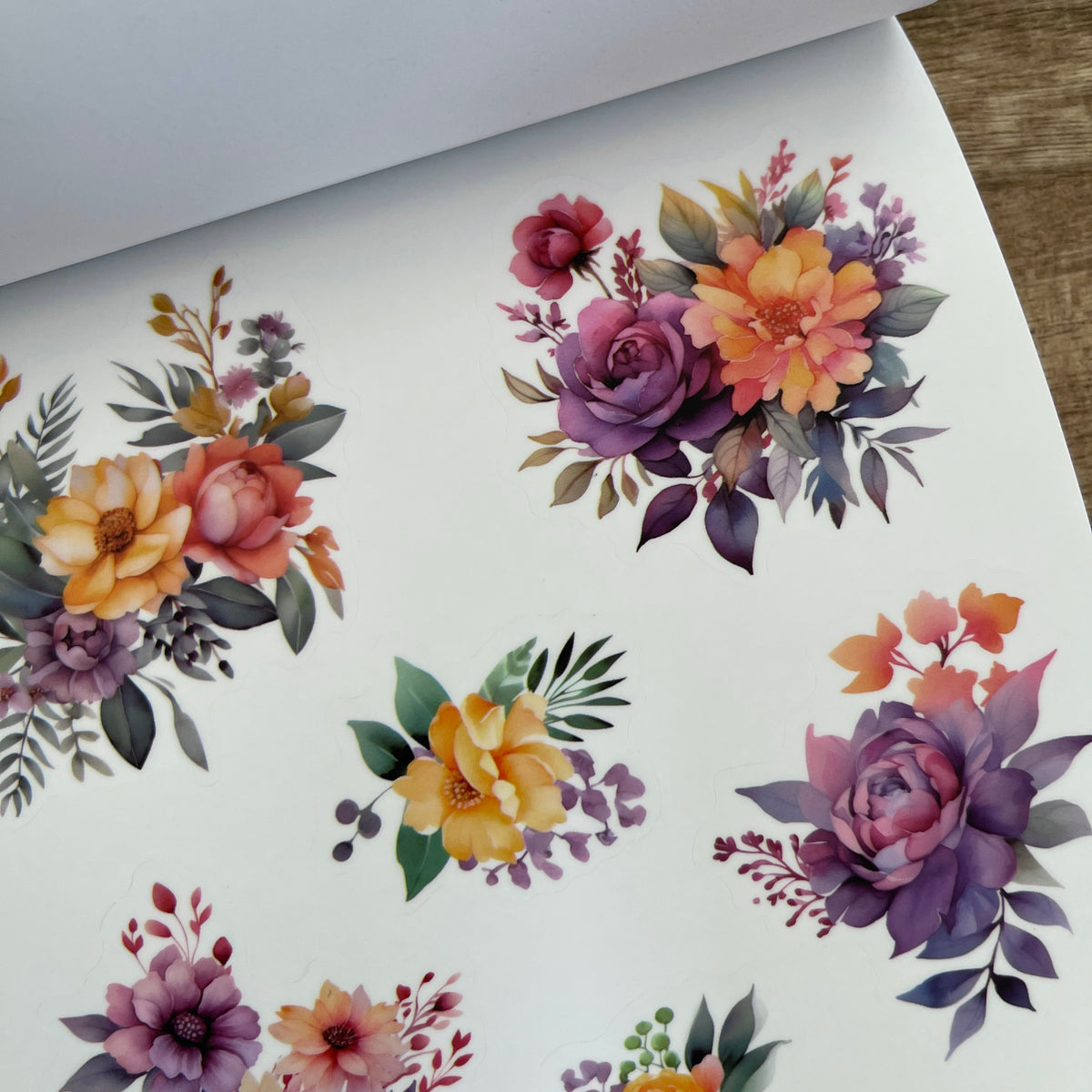 Bouquet stickers