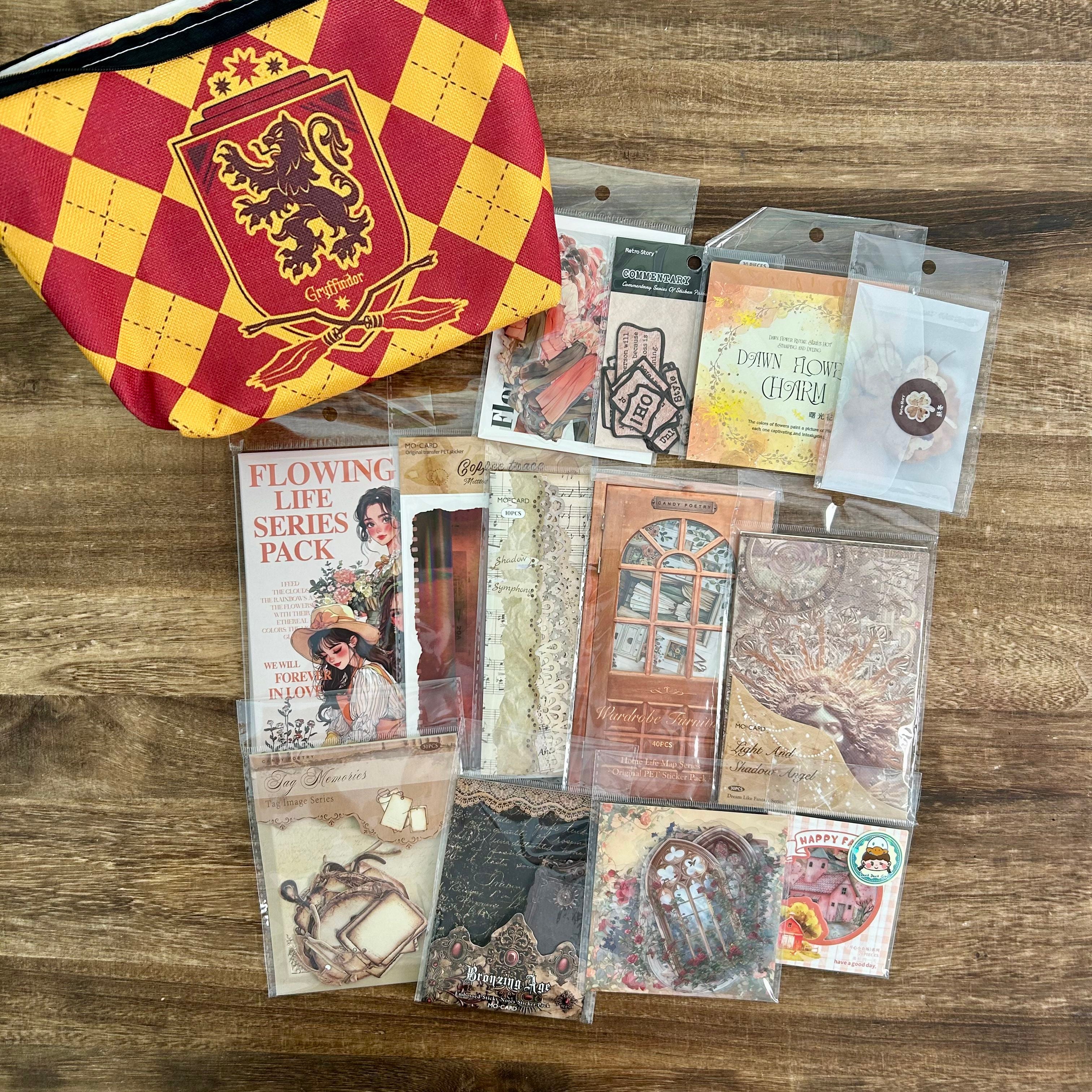 Brown journaling supplies mixed bundle