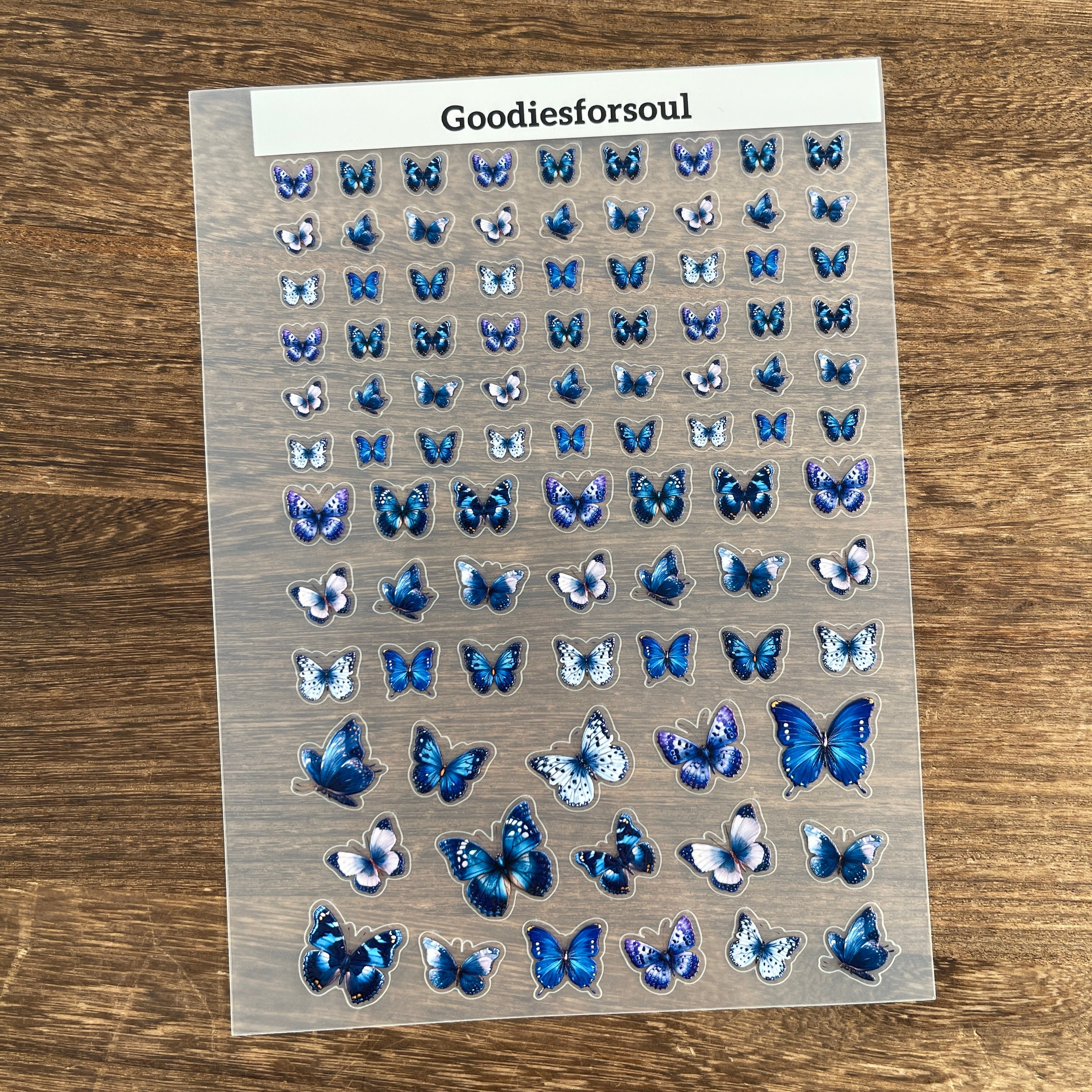 3D Butterfly sticker 15.5*21 Cm -1Pcs each pack