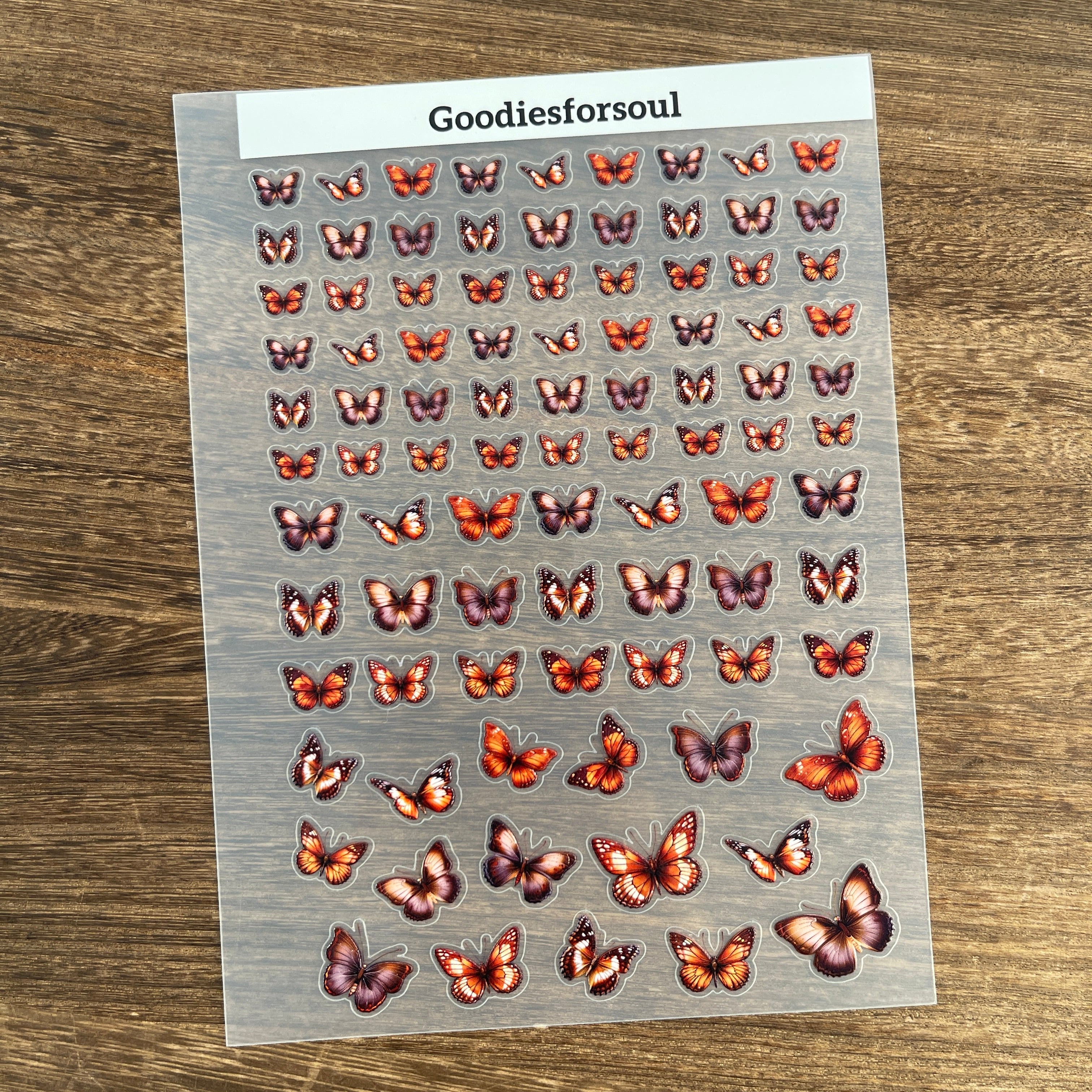3D Butterfly sticker 15.5*21 Cm -1Pcs each pack