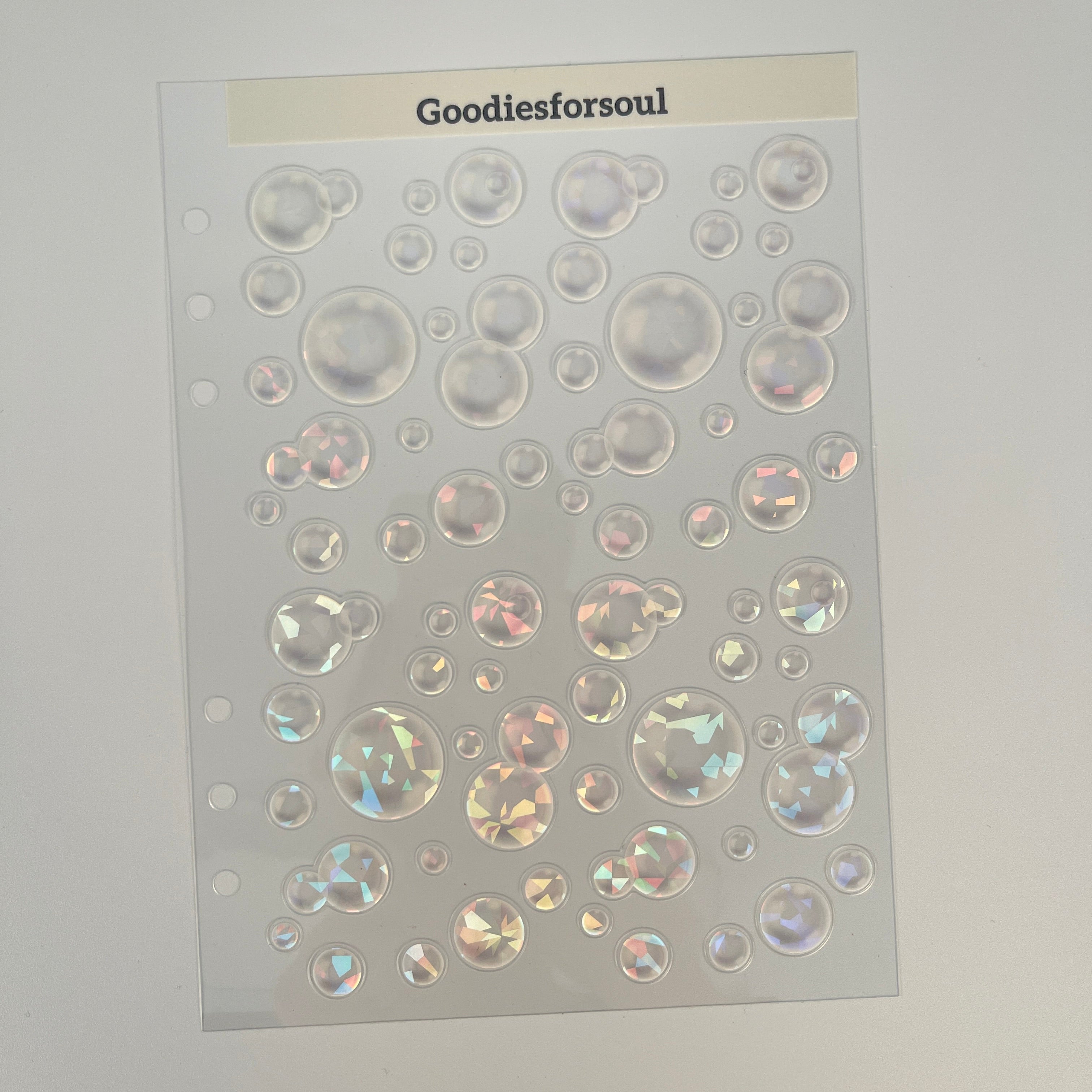 Bubble Sticker 15.5*21 Cm -1Pcs each pack