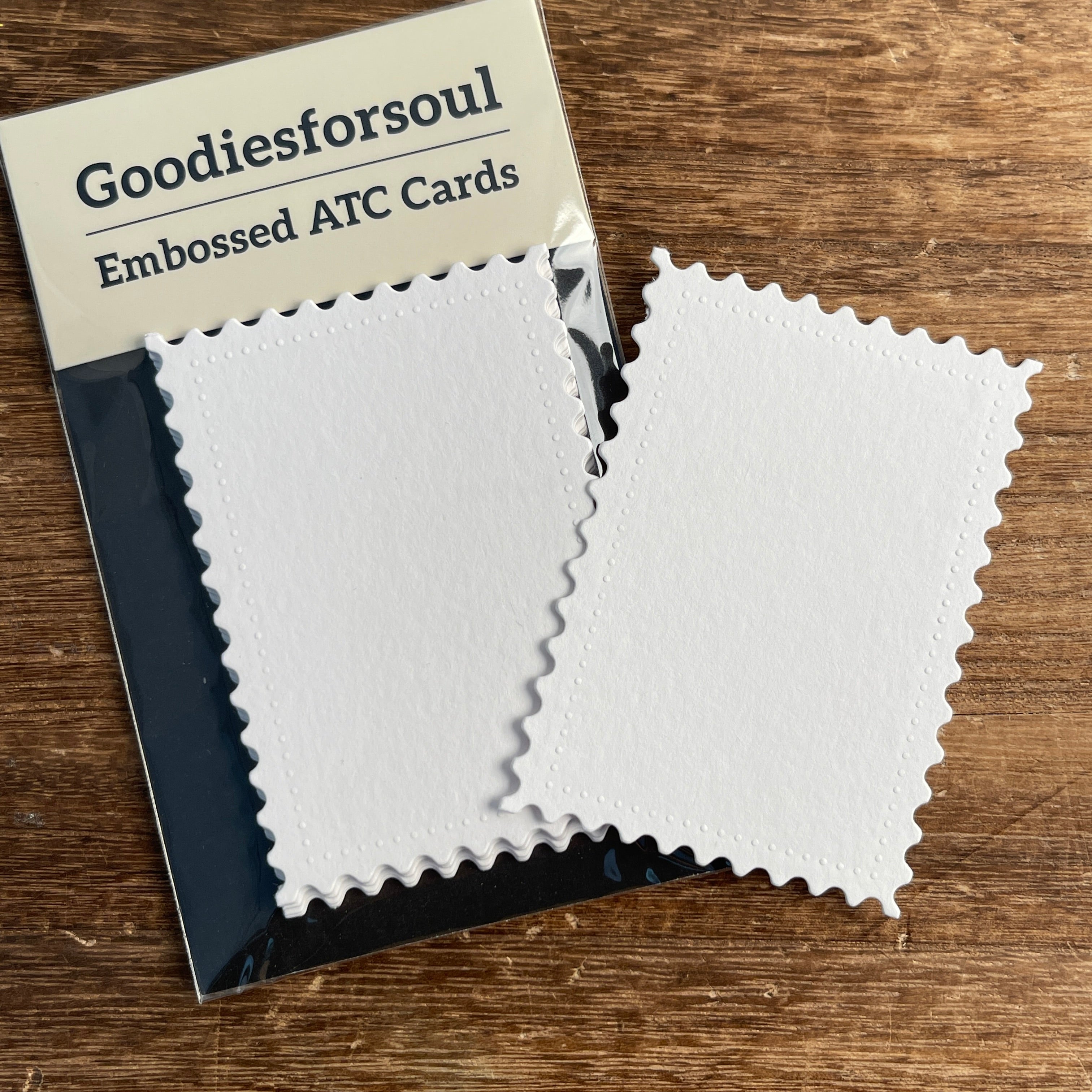 Stamp Margin ATC cards 2.5x3.5inch 10 sheets per pack