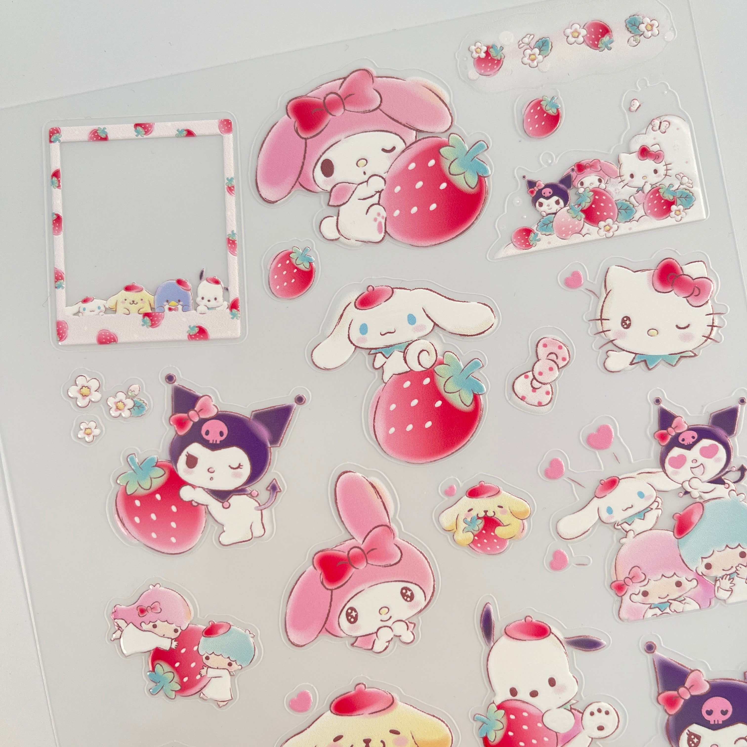3D Sanrio PET Sticker 1 Pcs