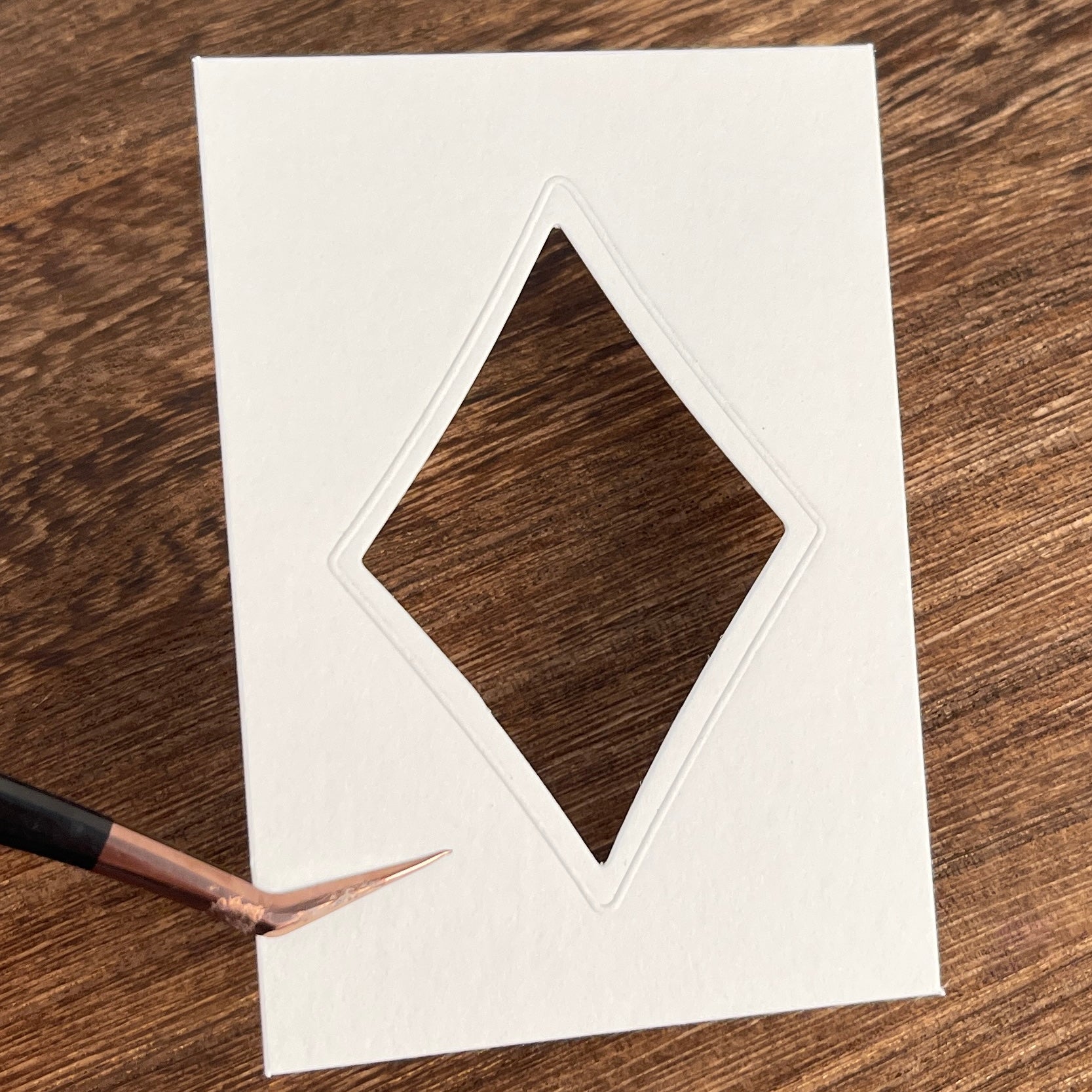 Die-cut embossed ATC Cards (Spades/ Hearts/ Clubs/ Diamonds) 10pcs per pack