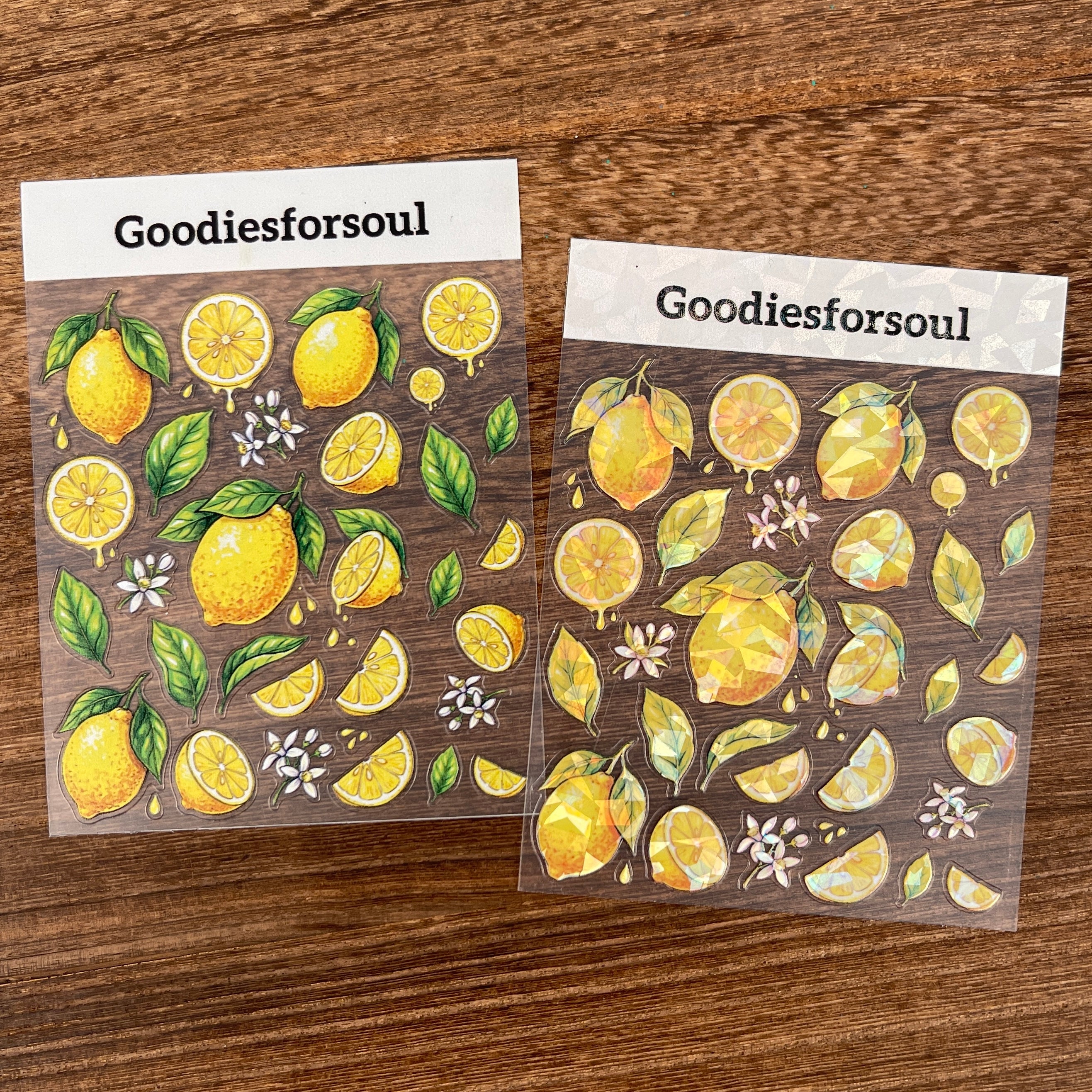 M301- Lemon Mini sticker 1 Pcs