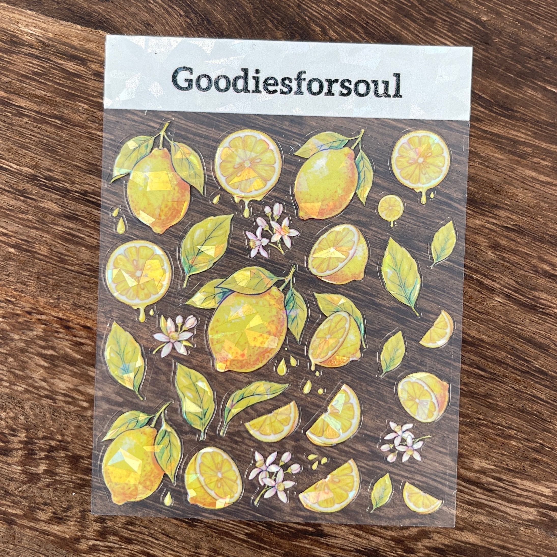 M301- Lemon Mini sticker 1 Pcs