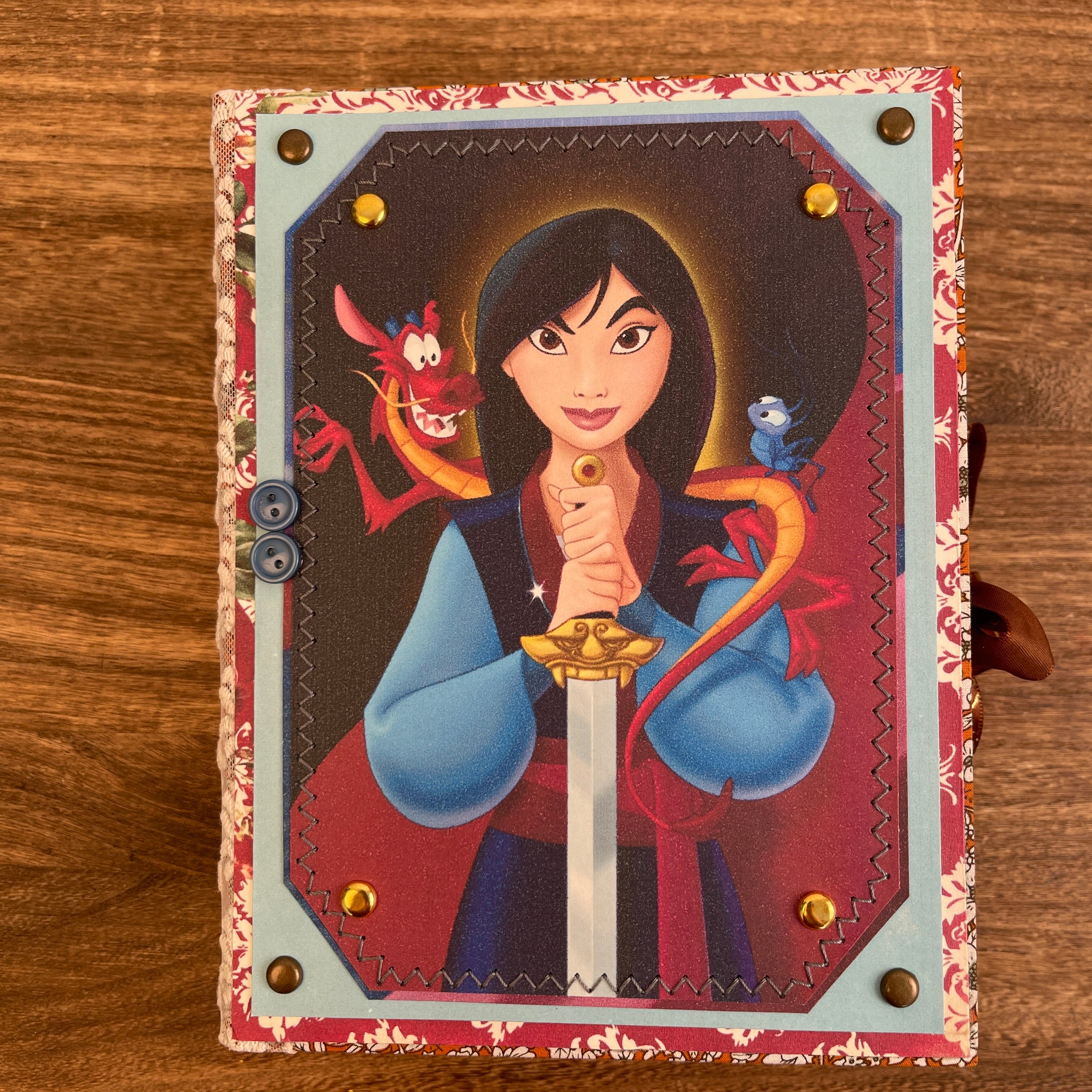 Mulan handmade journal