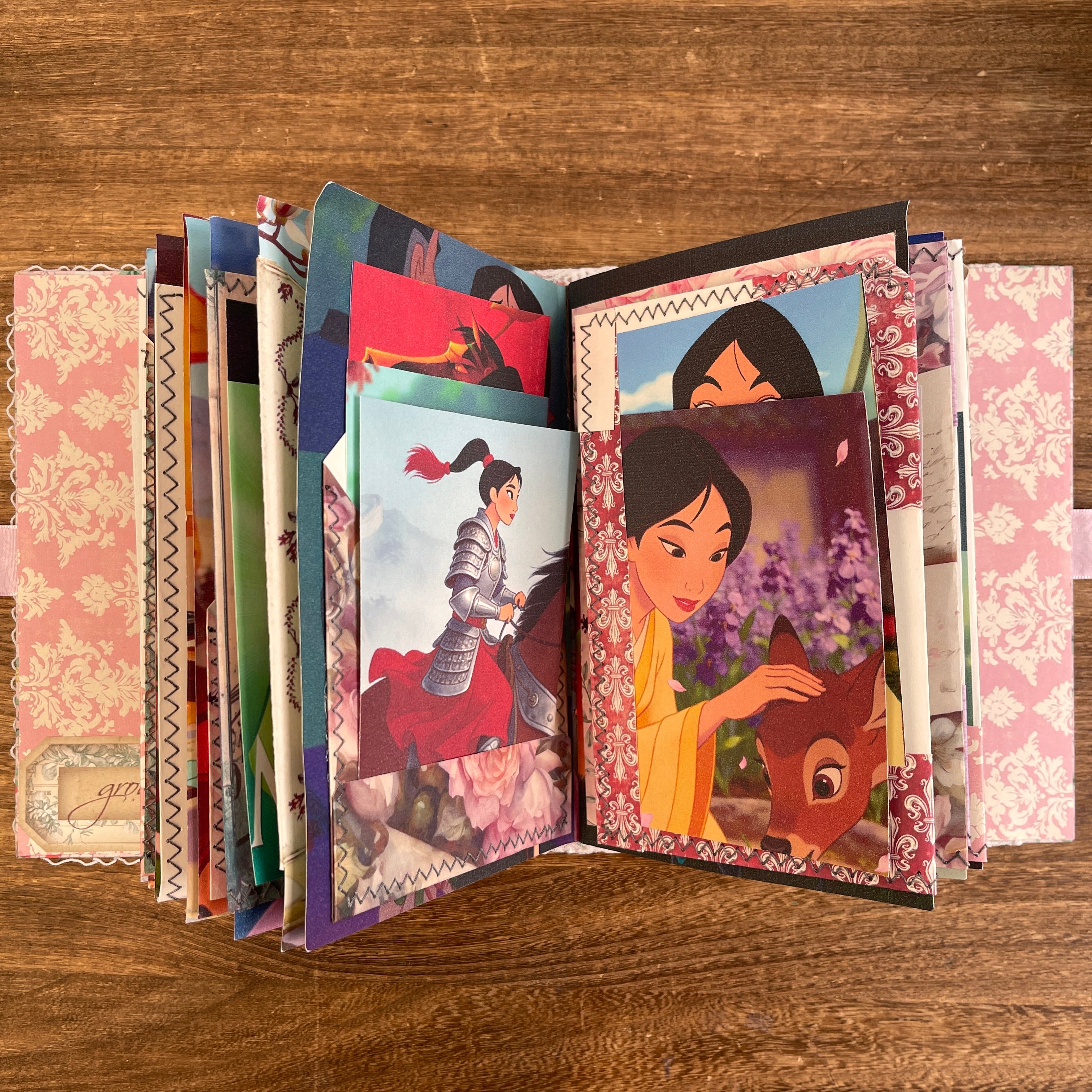 Mulan handmade journal