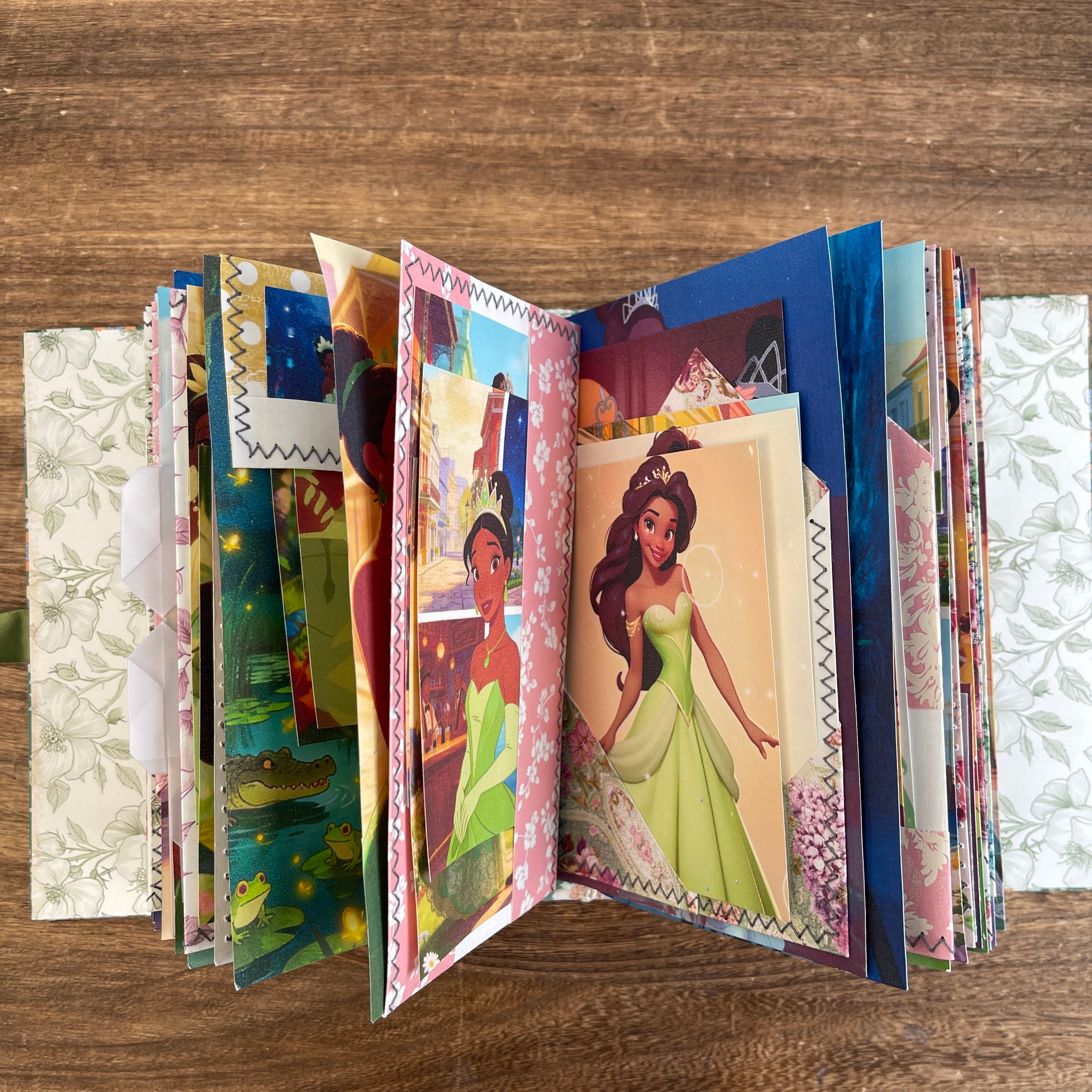 Tiana princess handmade journal