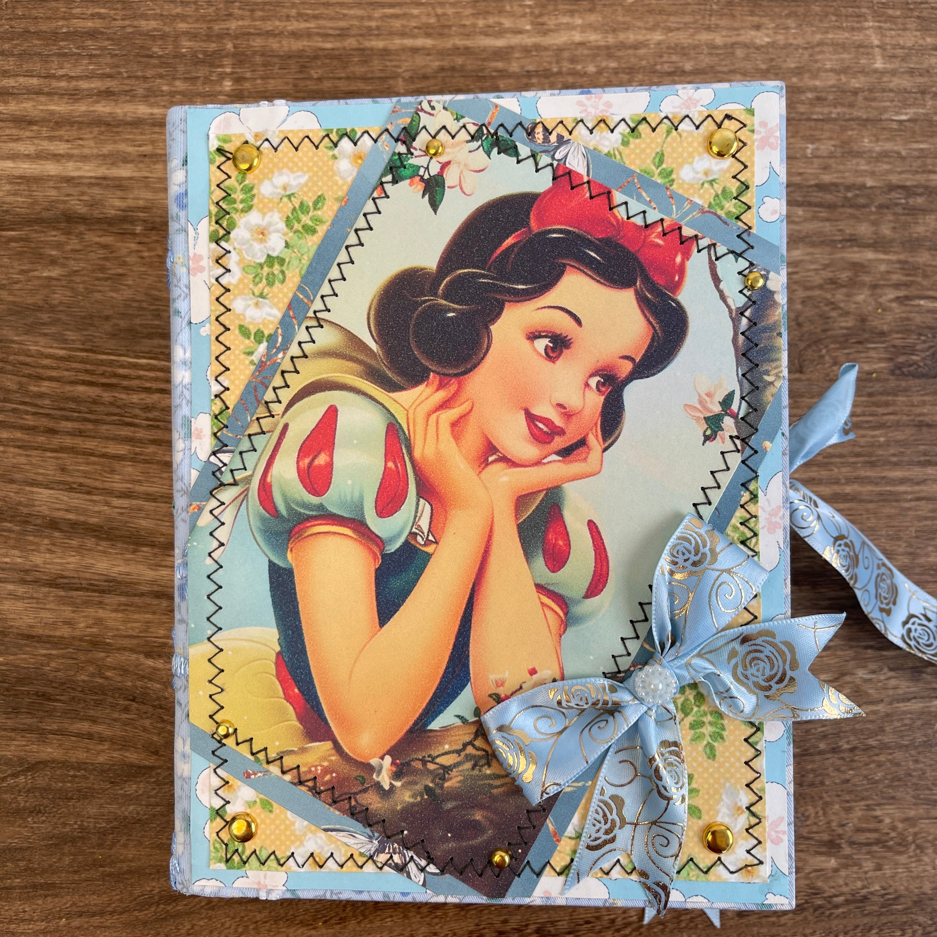 Snow White handmade journal
