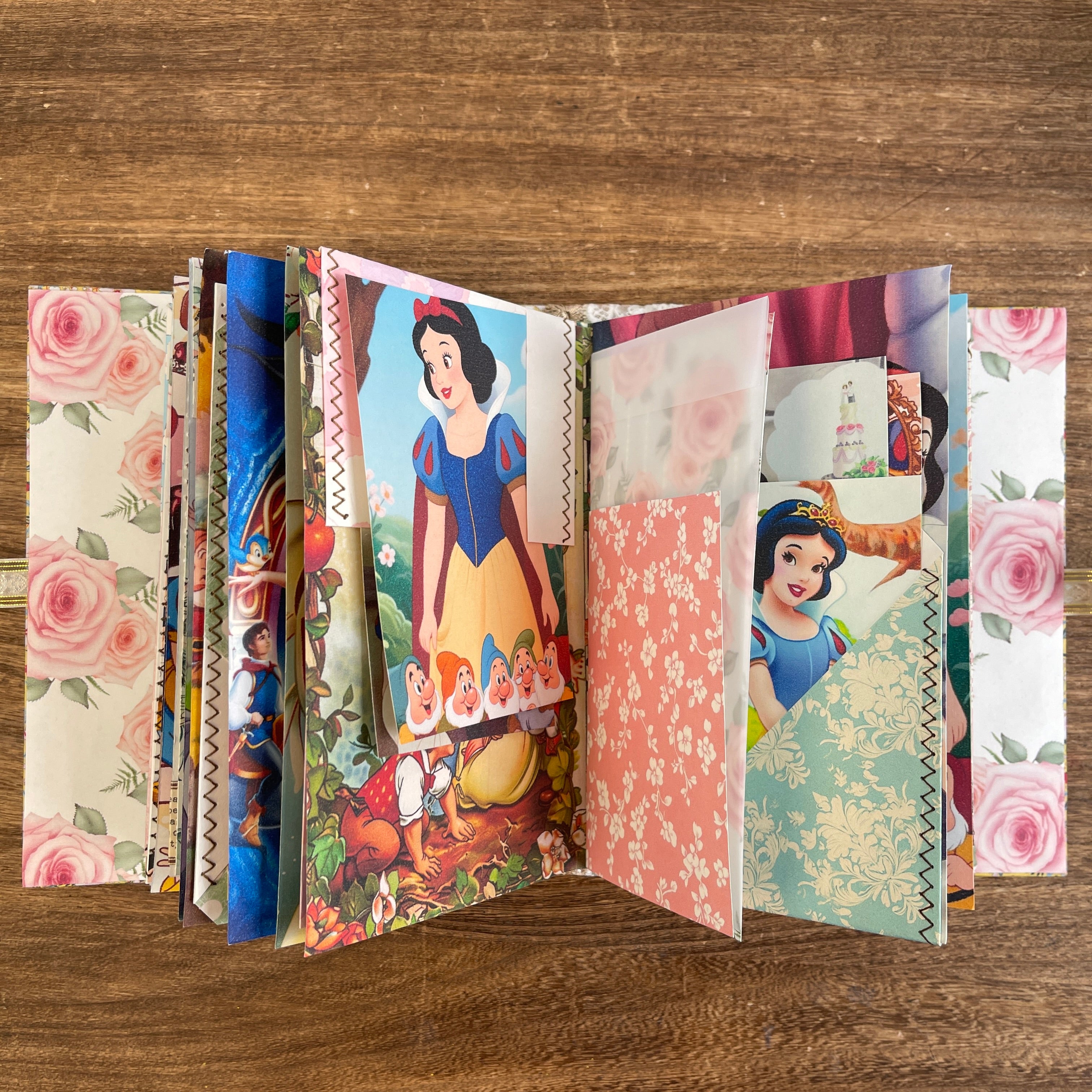 Snow White handmade journal