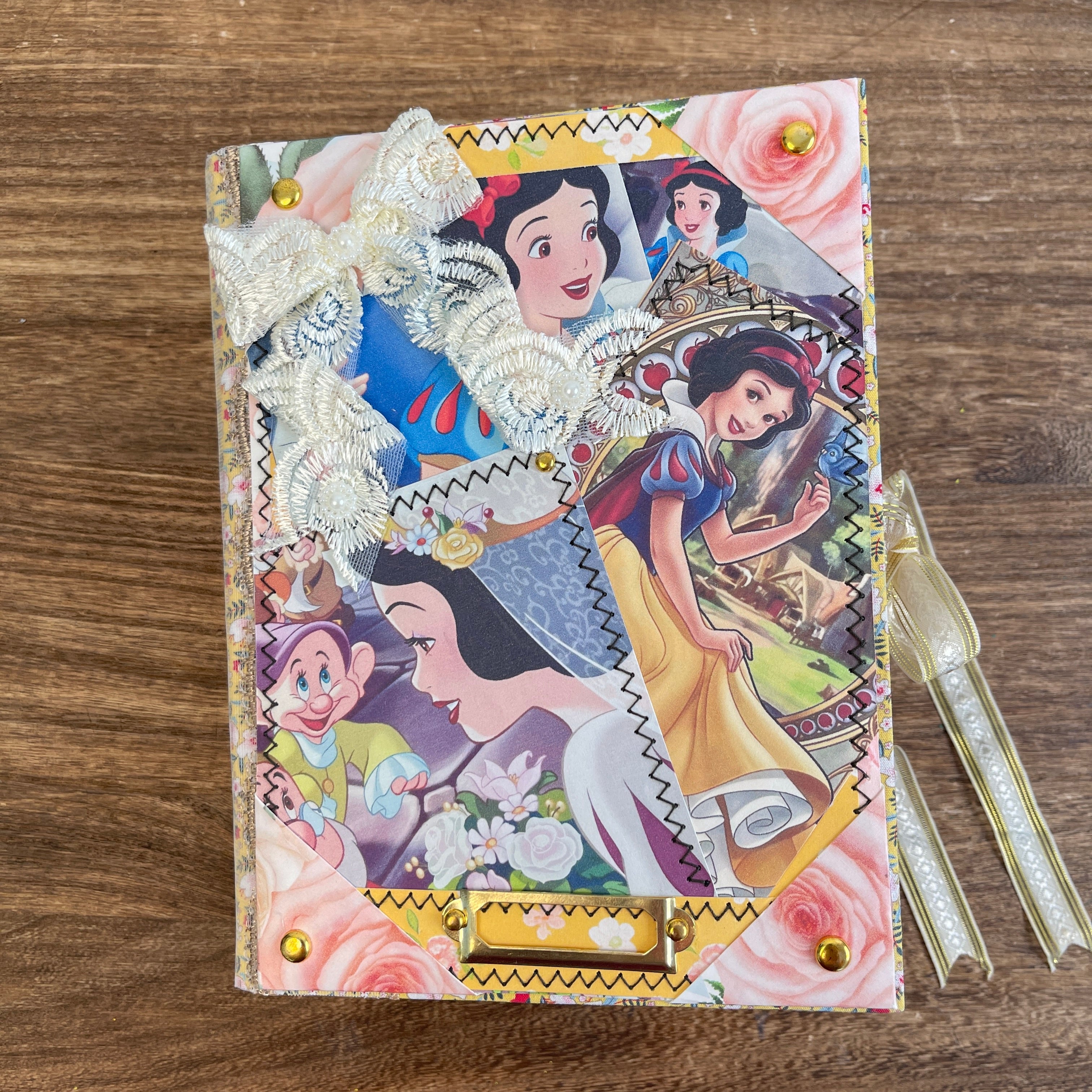 Snow White handmade journal