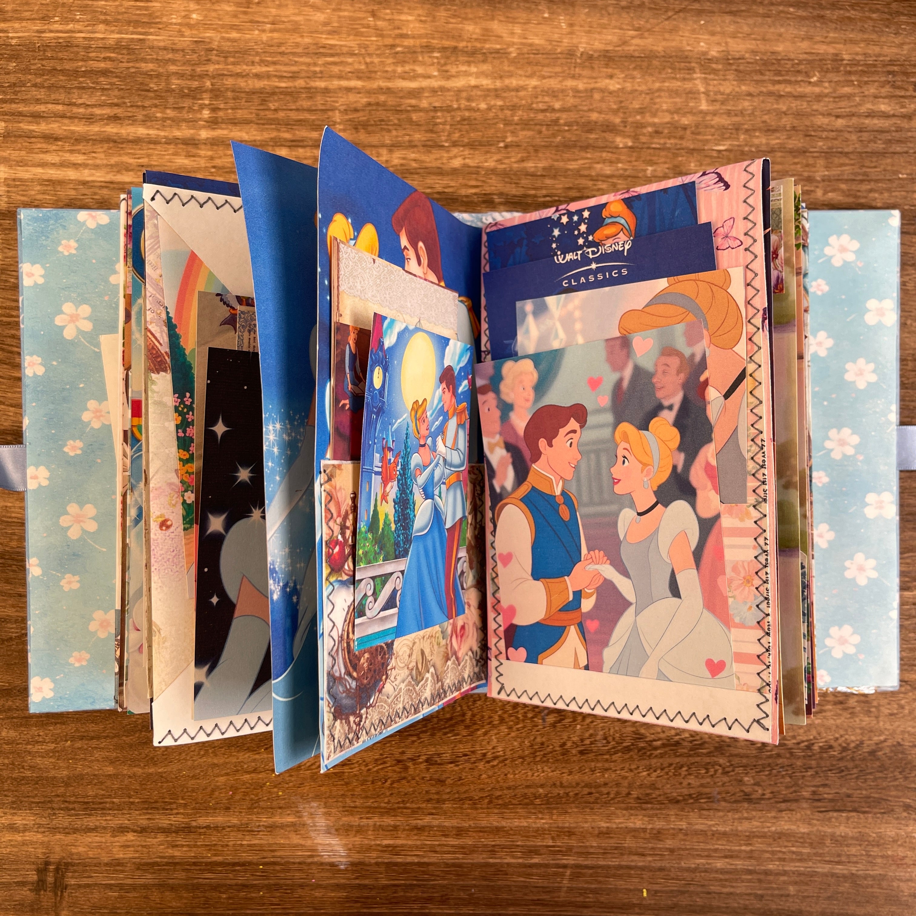 Cinderella handmade journal