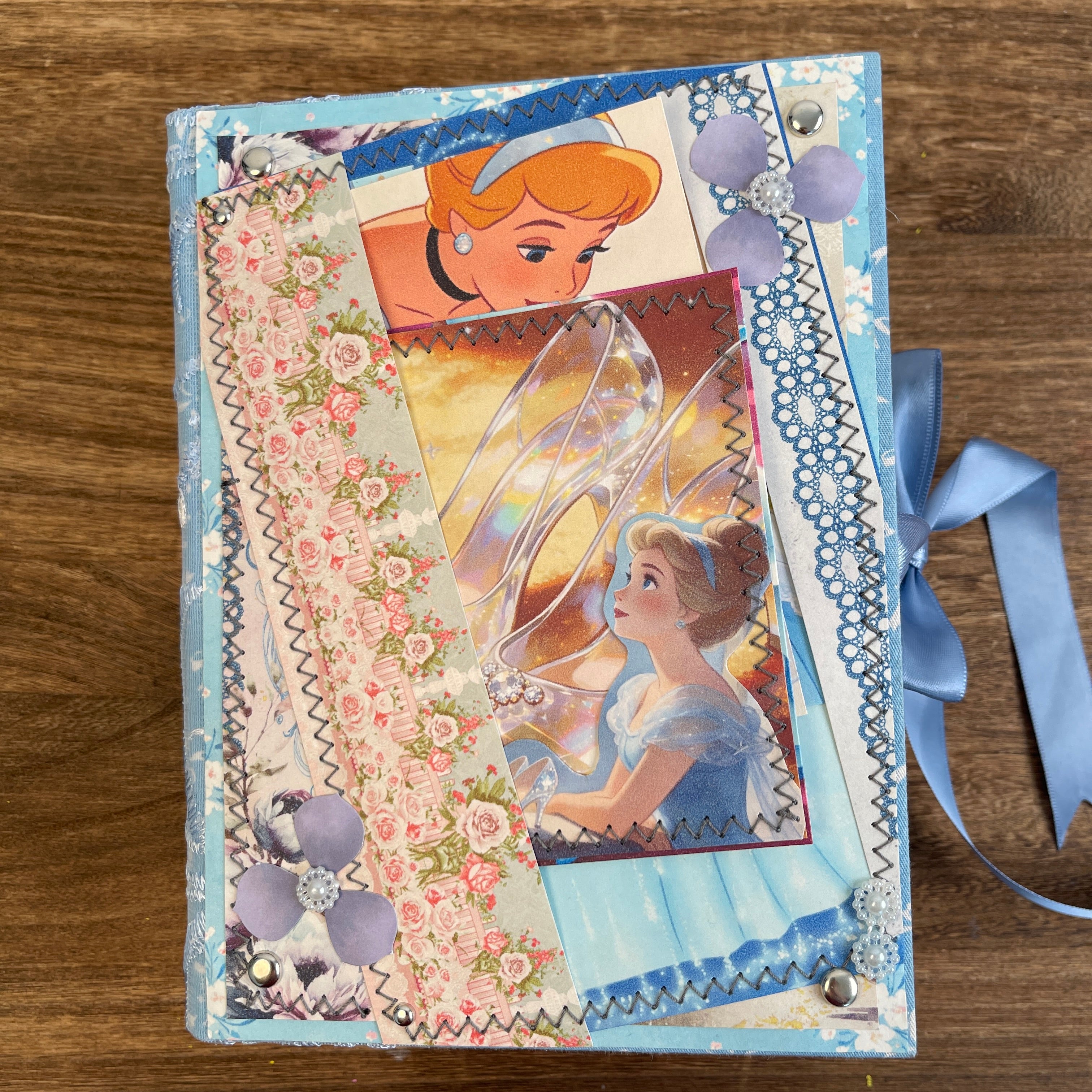 Cinderella handmade journal