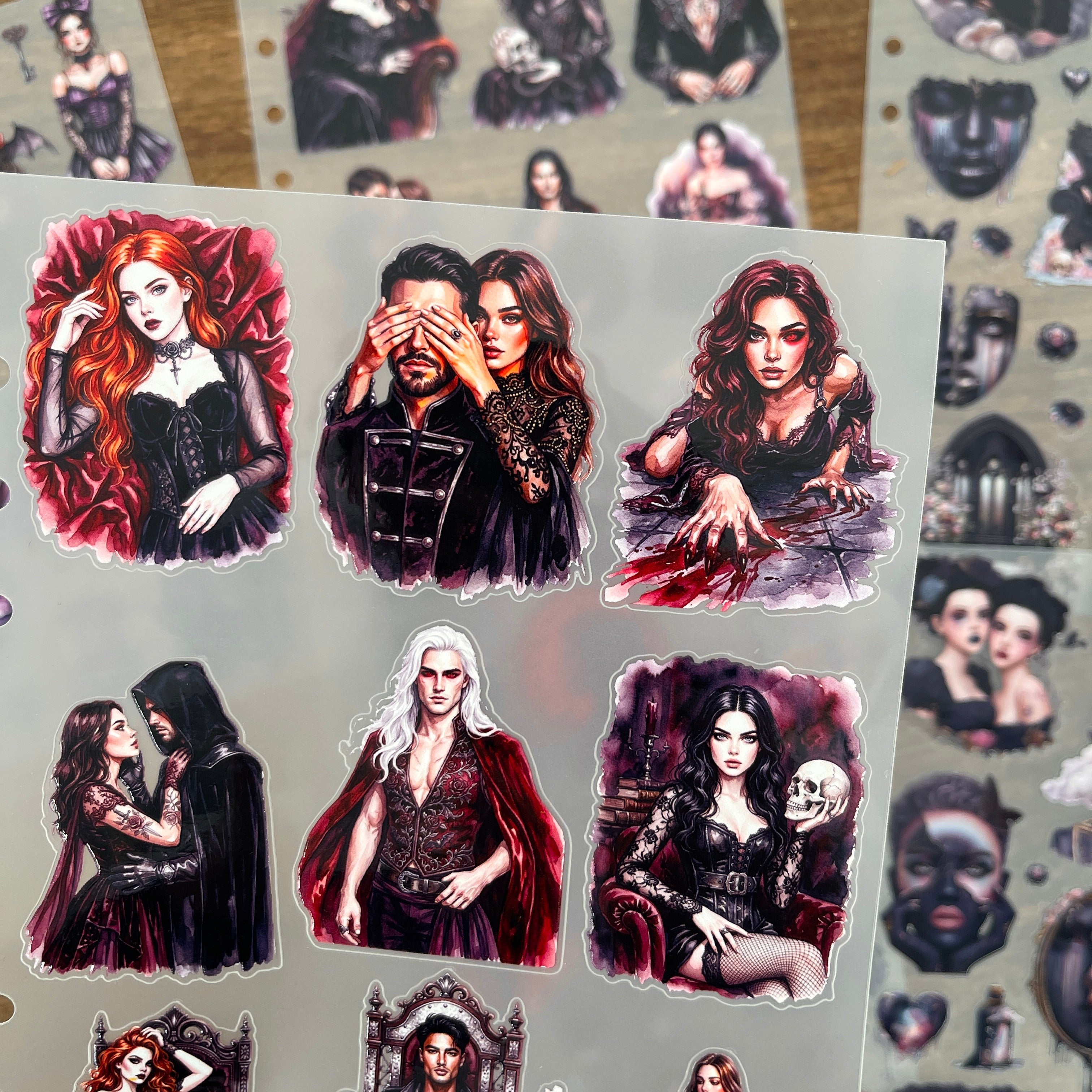 Gothic Romance Stickers Bundle