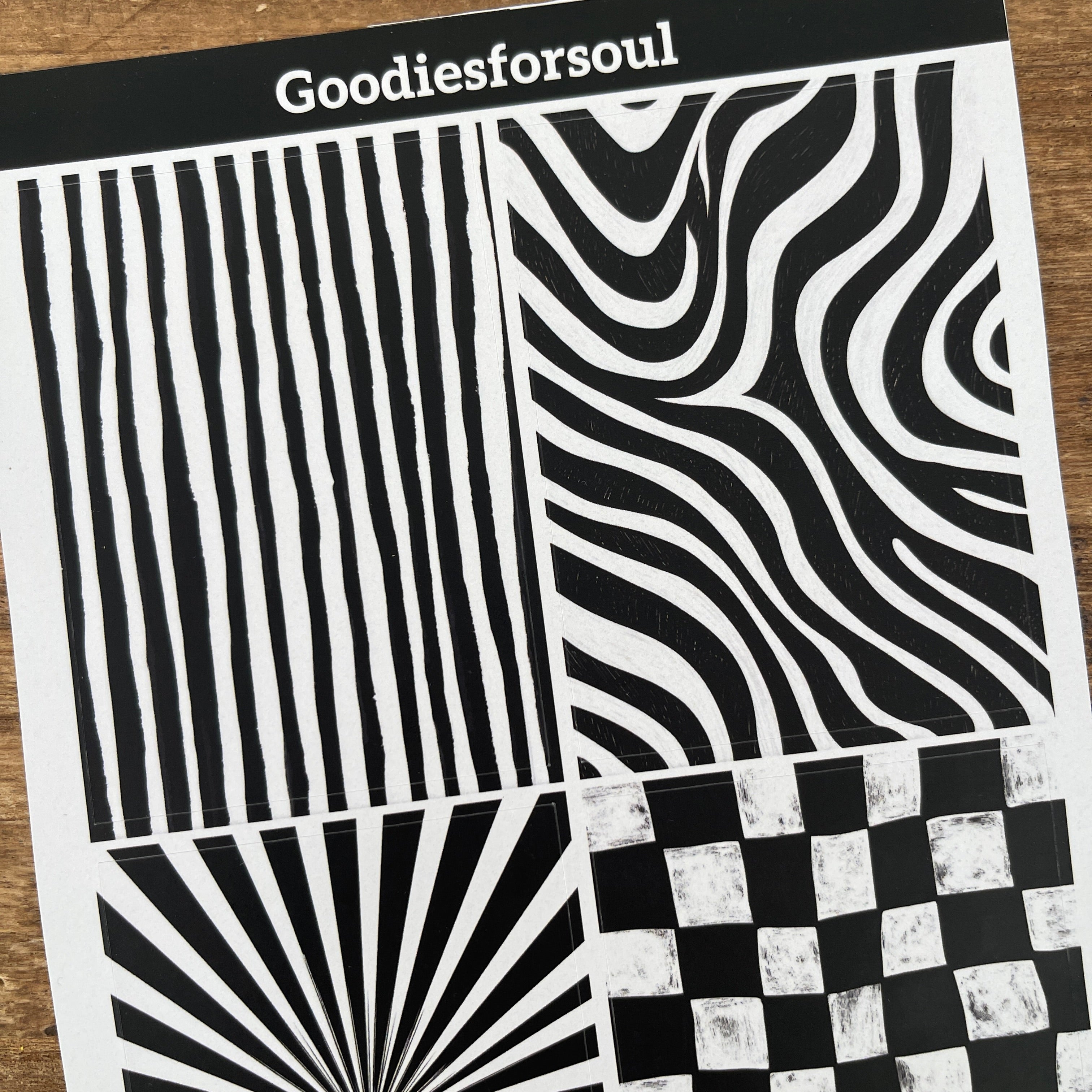 Noir Rhapsody Background Stickers