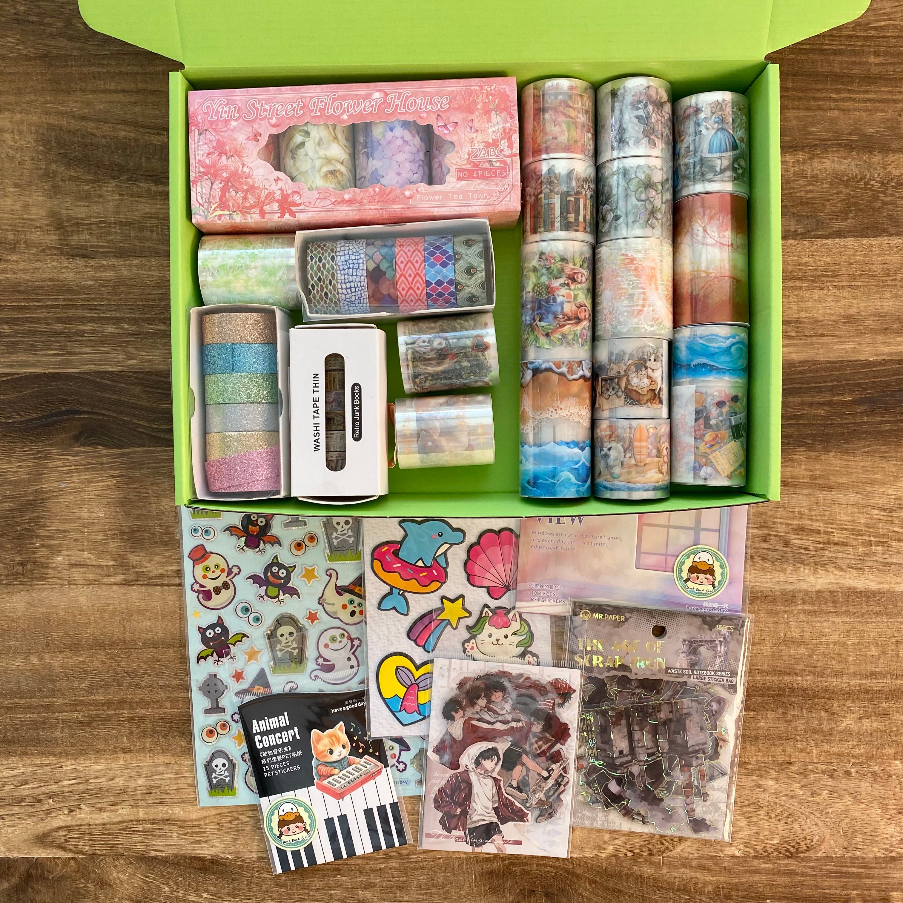 Tape journaling supplies mixed bundle