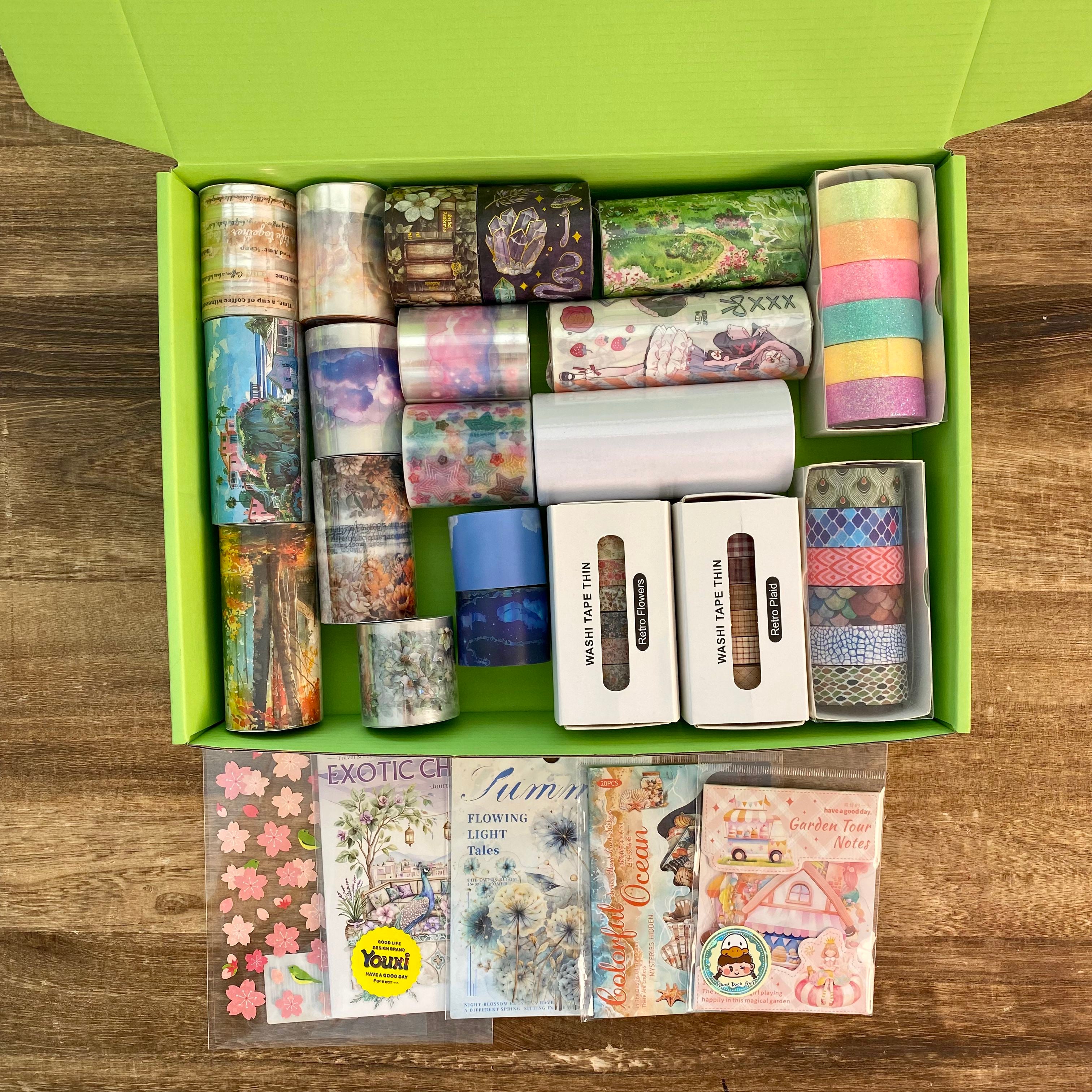 Tape journaling supplies mixed bundle