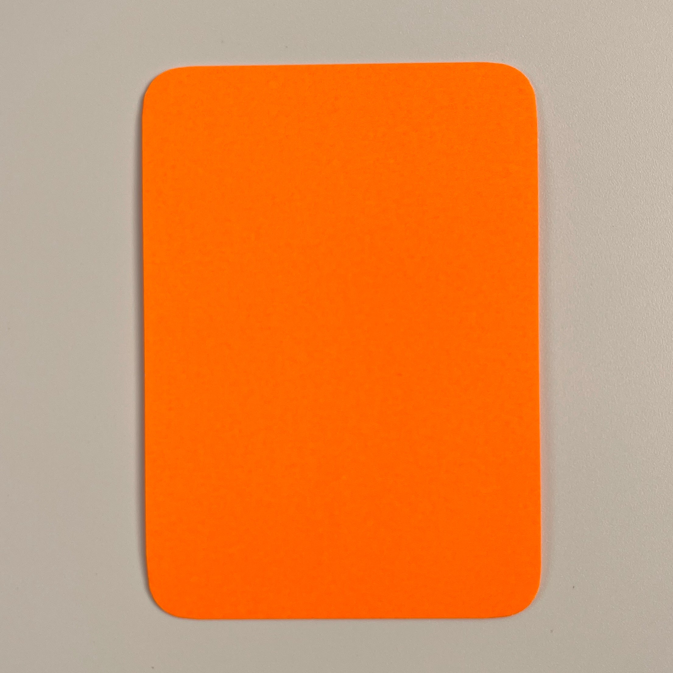 20-Pack ATC Base Cards, Double-Sided Fluorescent Neon Cardstock, 2.5"x3.5" Professional Card Blanks, Choose Your Color or 6-Color Assorted Set