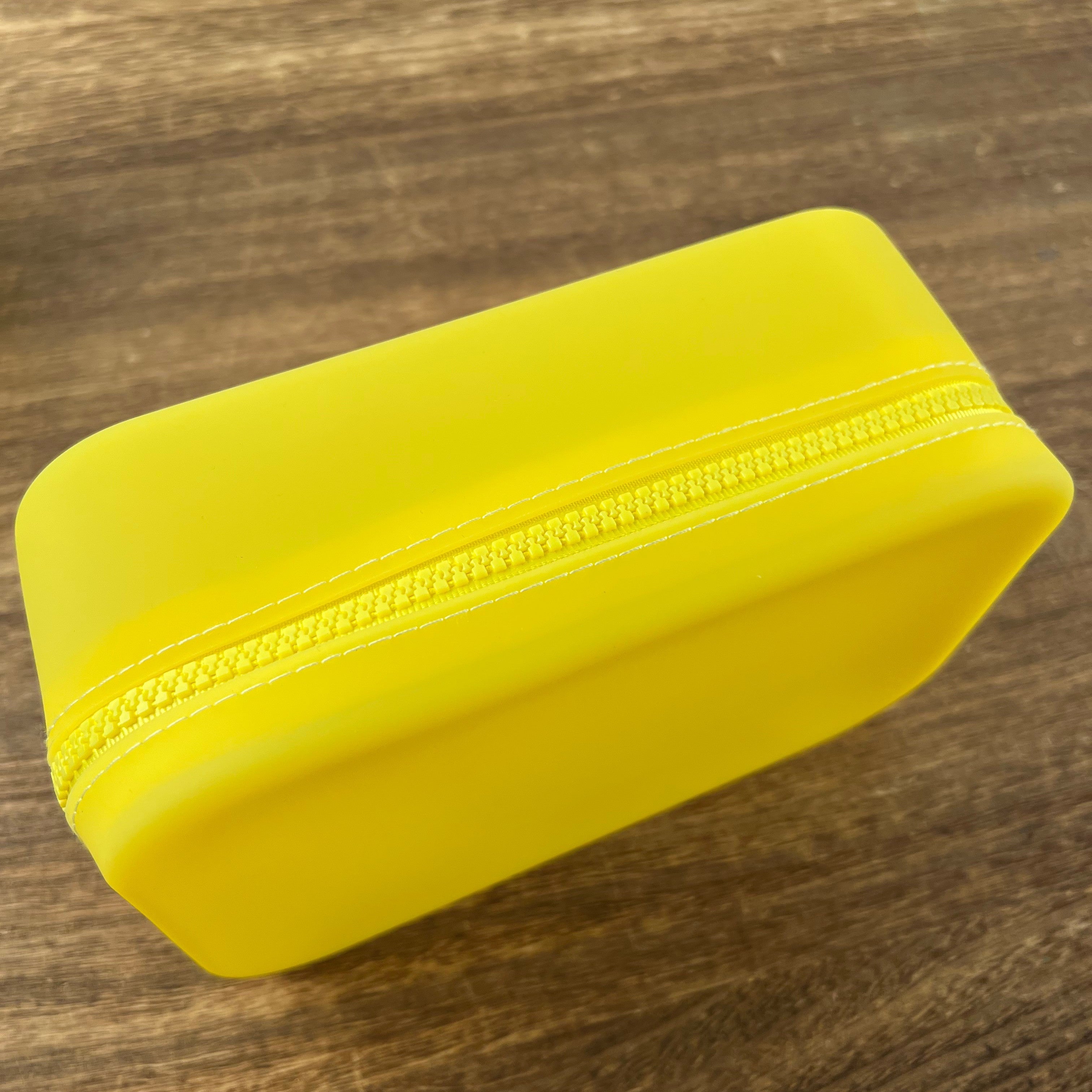 Yellow jelly bag with colorful journaling supplies mixed bundle
