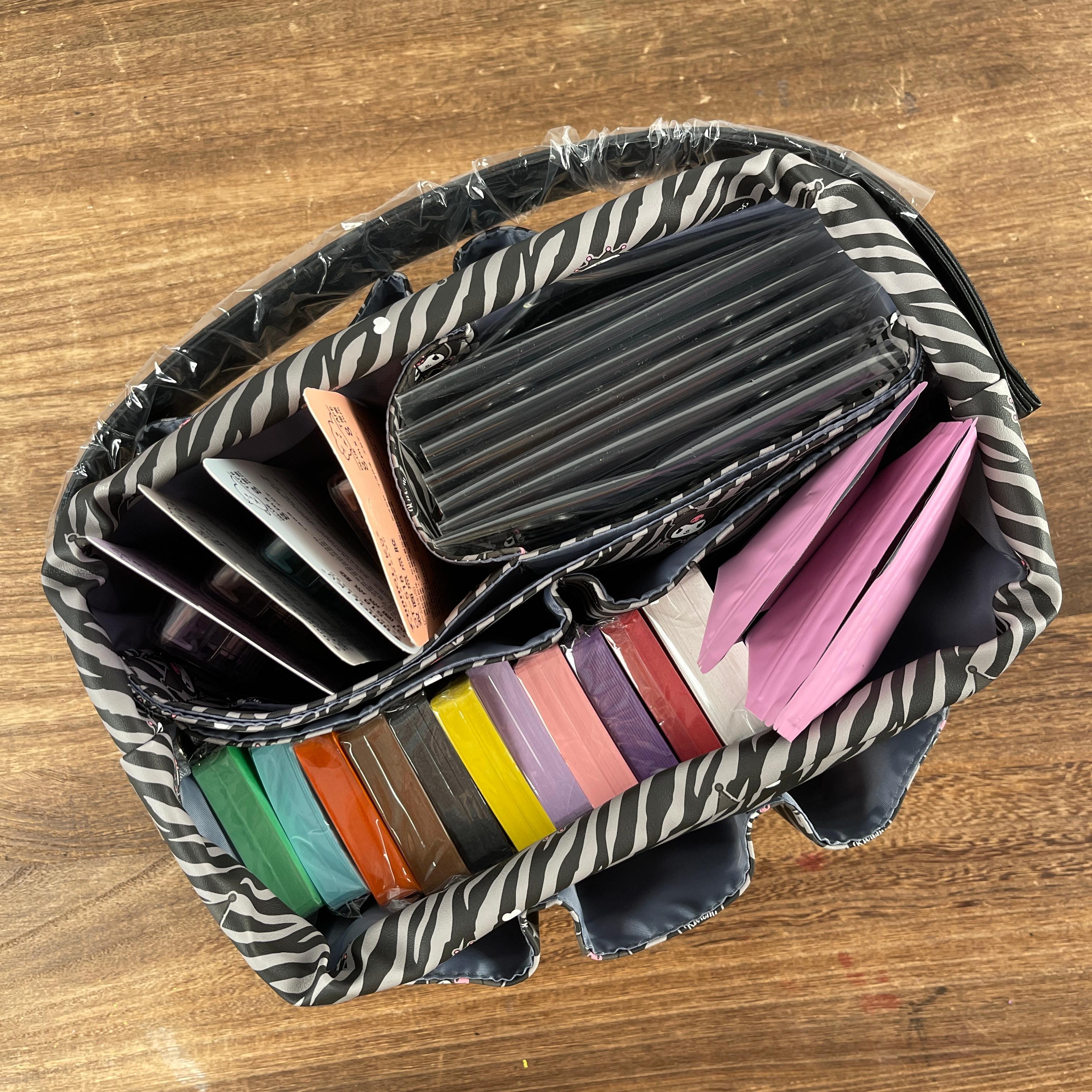 Kuromi storage bag ATC supplies bundle