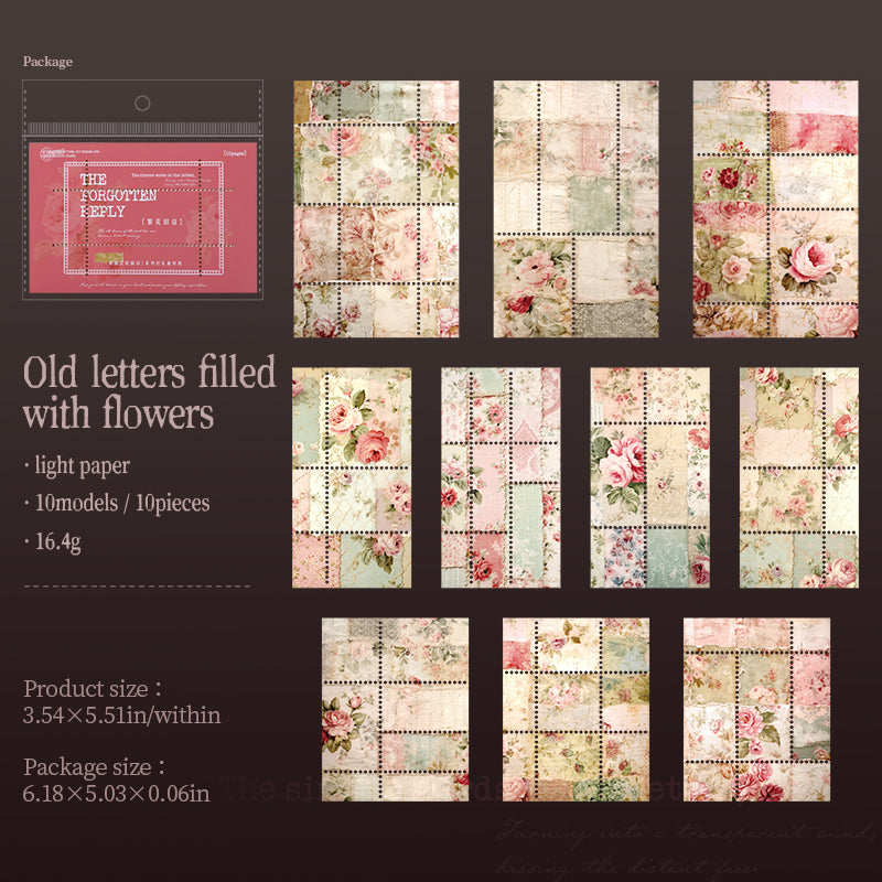 0610 The forgotten letter Paper -10Pcs each pack