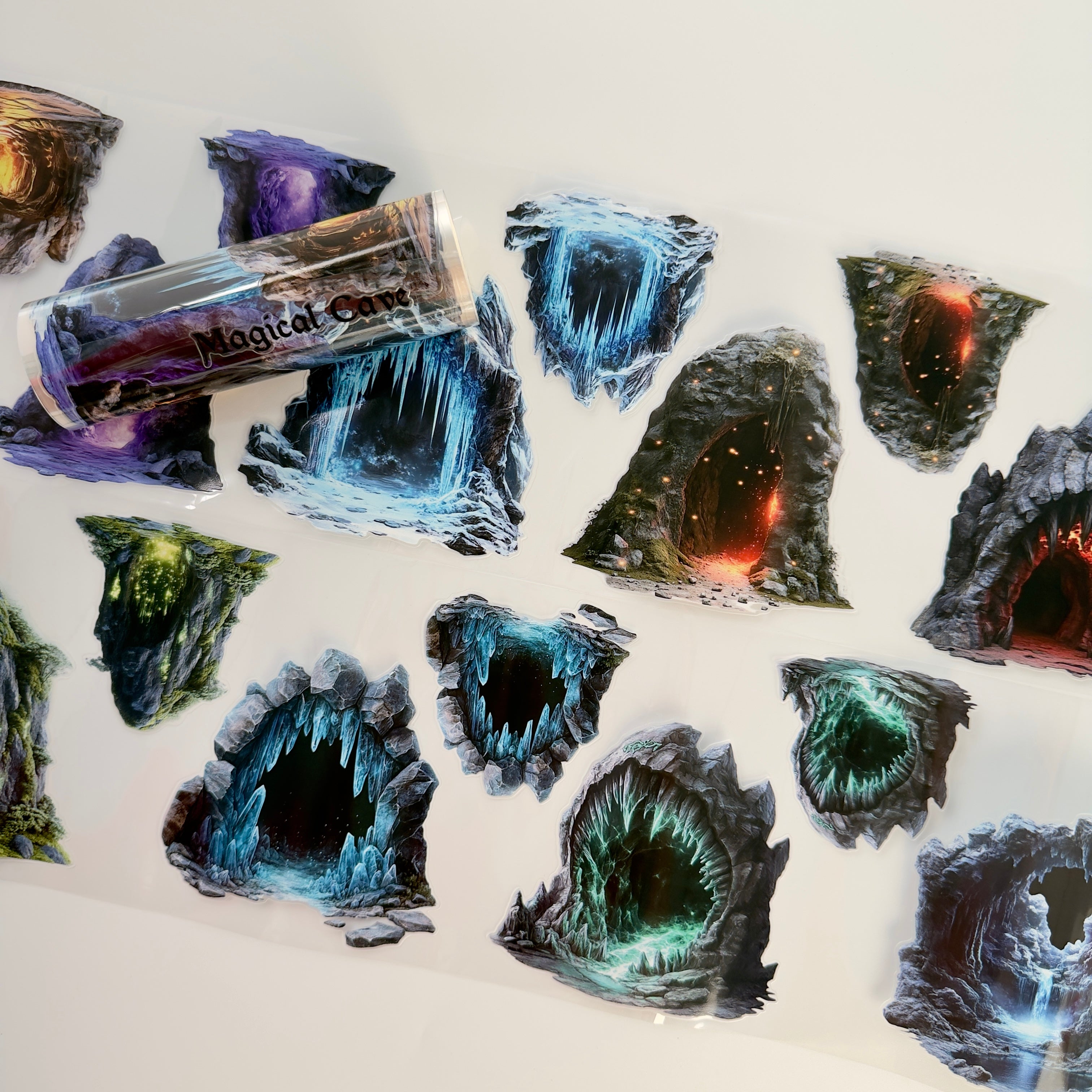 Magical Cave Pre cut PET Tape (12cm x 2m)