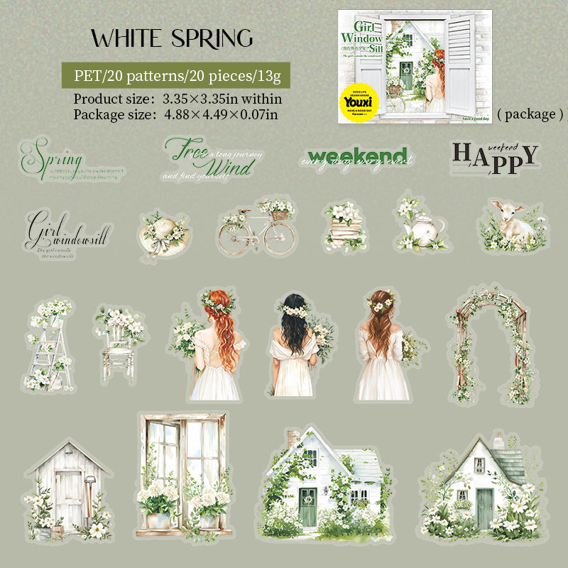 S-51- Adesivo serie Yard Corner - 30 pezzi per confezione