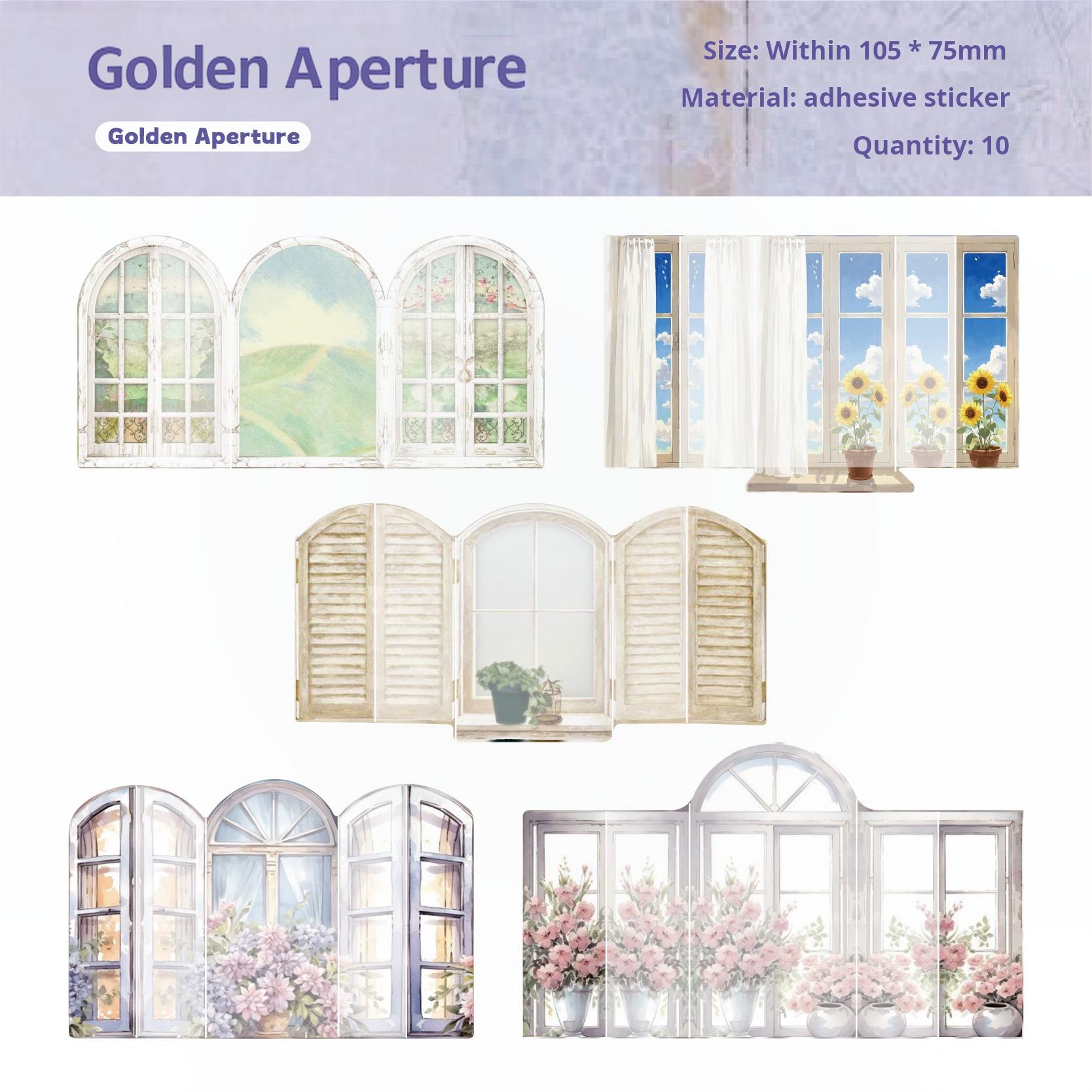 Window of time sticker -10Pcs each pack