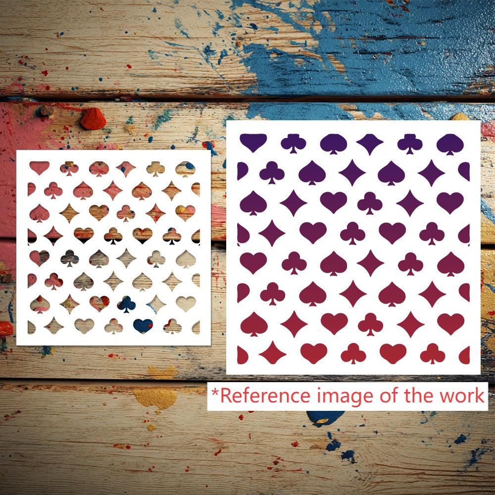 1024 Playing cards pattern 12CM*12CM