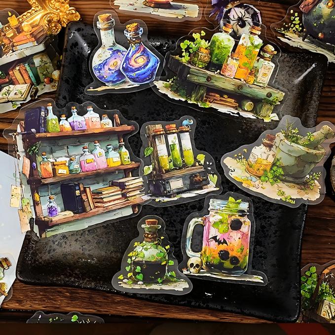 1113 Vault of Magic PET sticker -15Pcs each pack