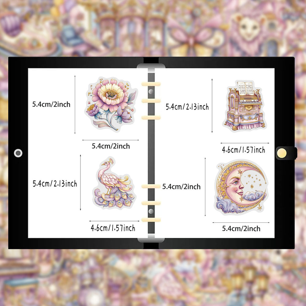 1011 50 Dream amusement park PET sticker