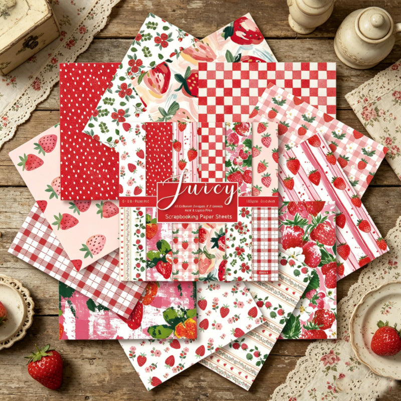 Juicy Background Paper R2611 -24Pcs each pack