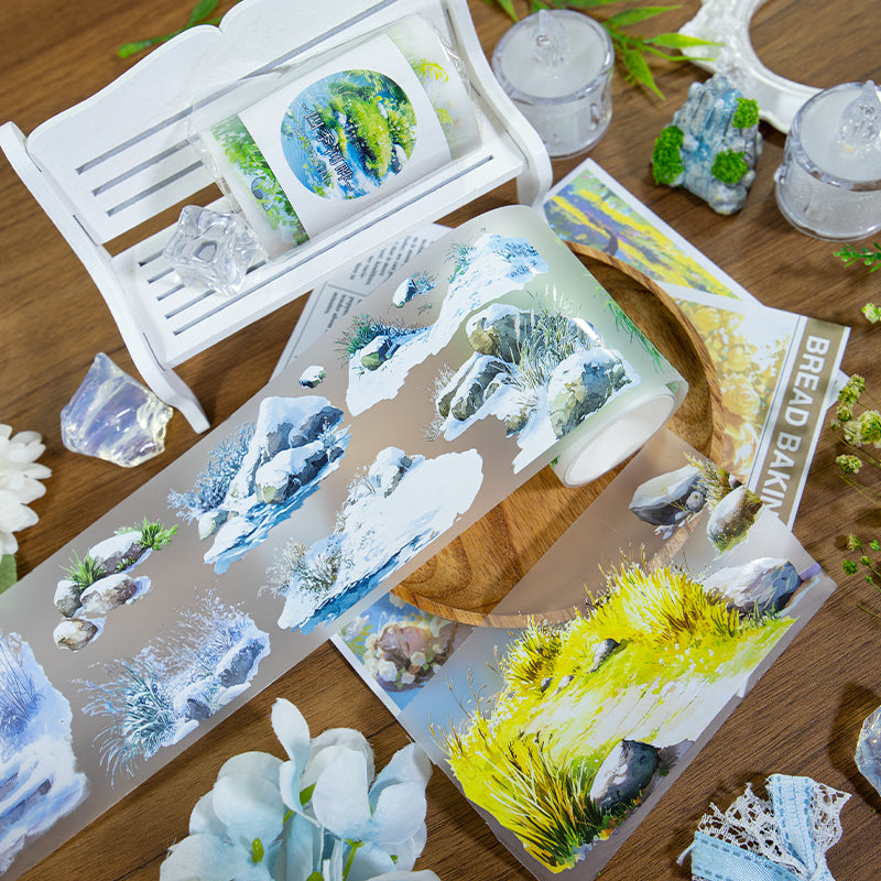 0717 T-302 Riverside of the Four Seasons PET tape -6.5cm*2m