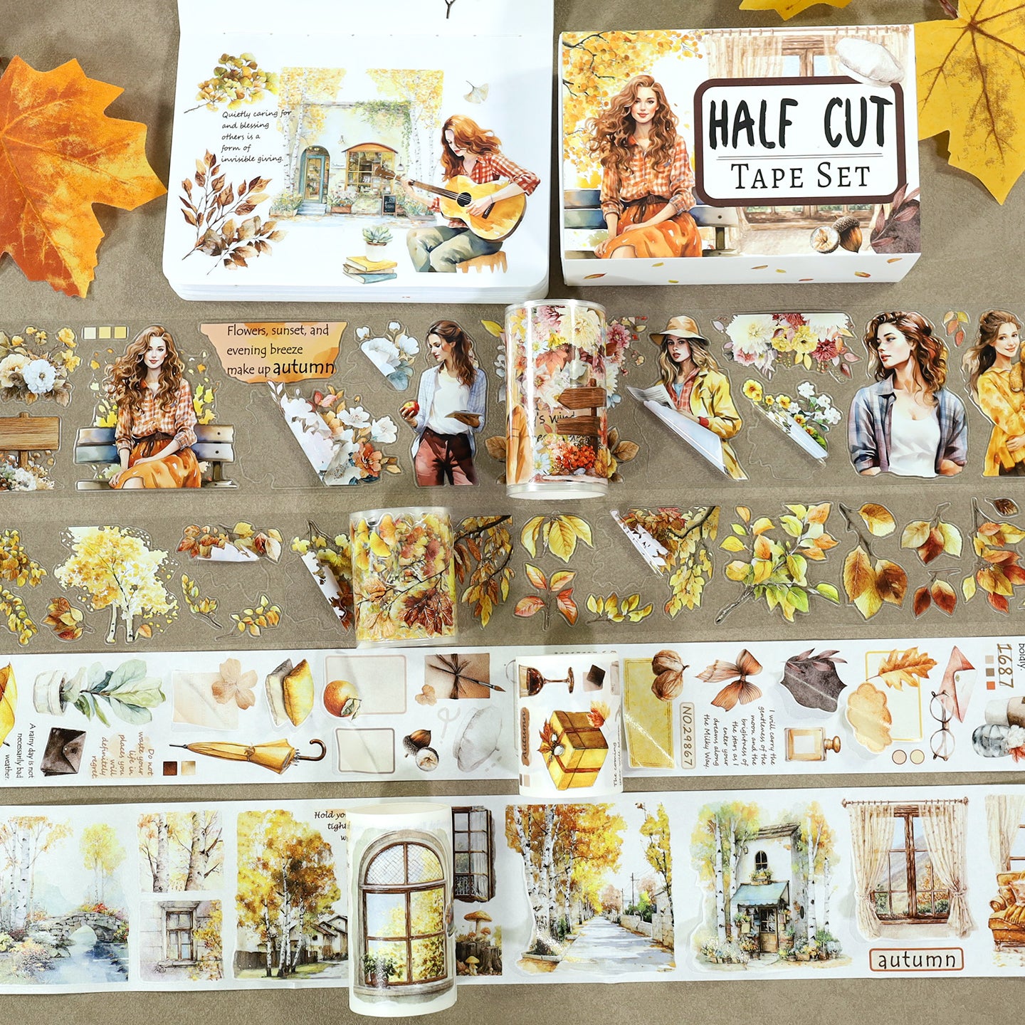 White Birch Quotes Tape Set *pre-cut