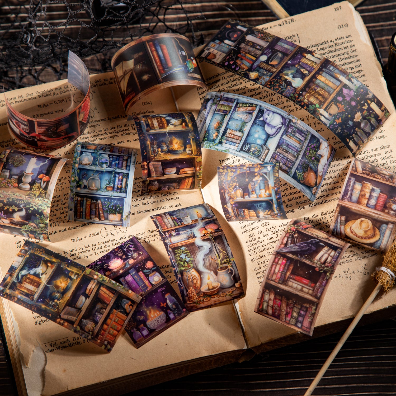 0529 Magic bookcase PET tape -4CM*2M