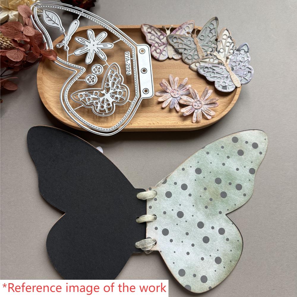 Die with cut pieces
