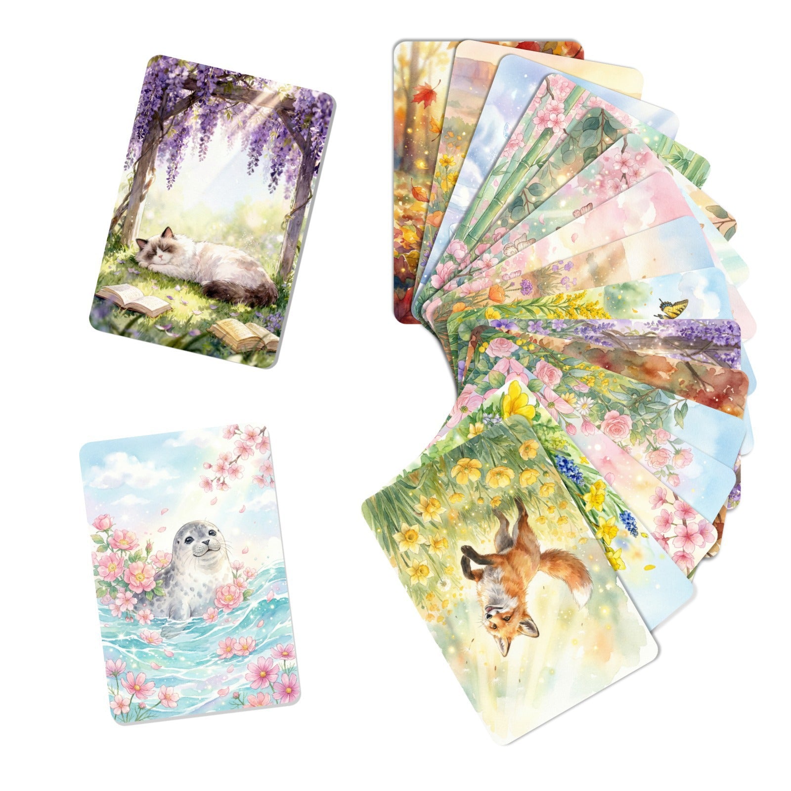 Cute Pets Cardstock 36pcs (2.36 × 3.5 inch)