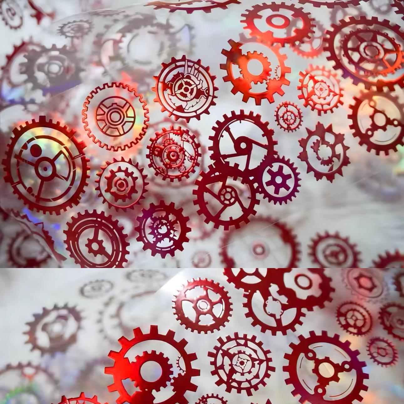 Red Laser Gear PET Tape (6 x 100 cm) 1 loop