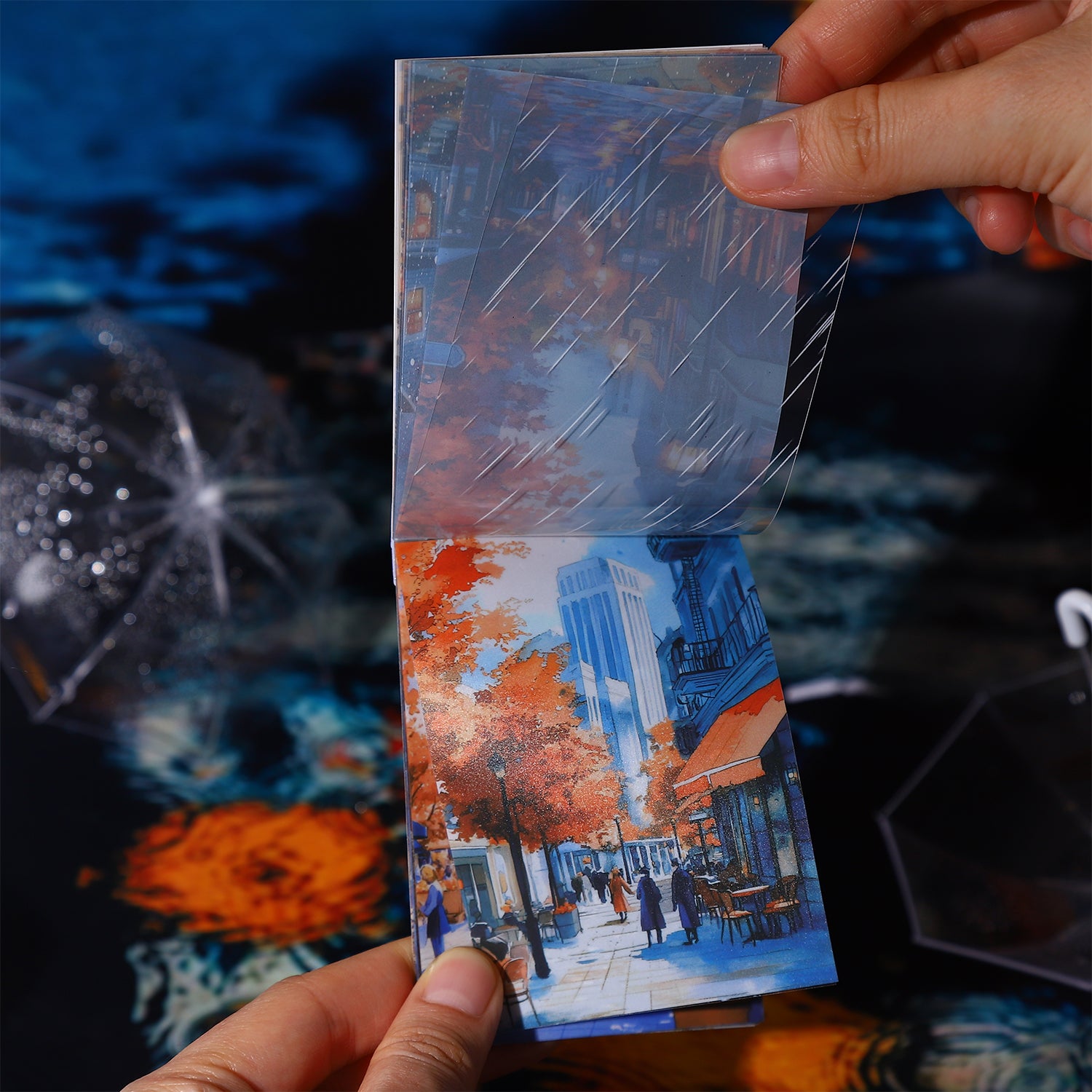 0726 After the rain PET Sticker Book -20Pcs each pack