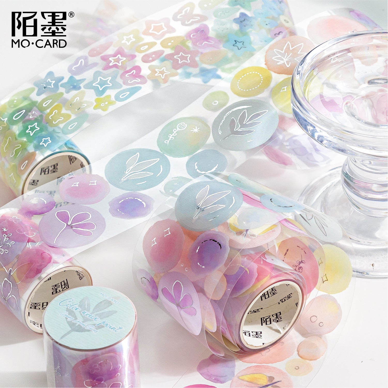 0510 Dying Dreamy series PET tape *pre-cut -5CM*2M